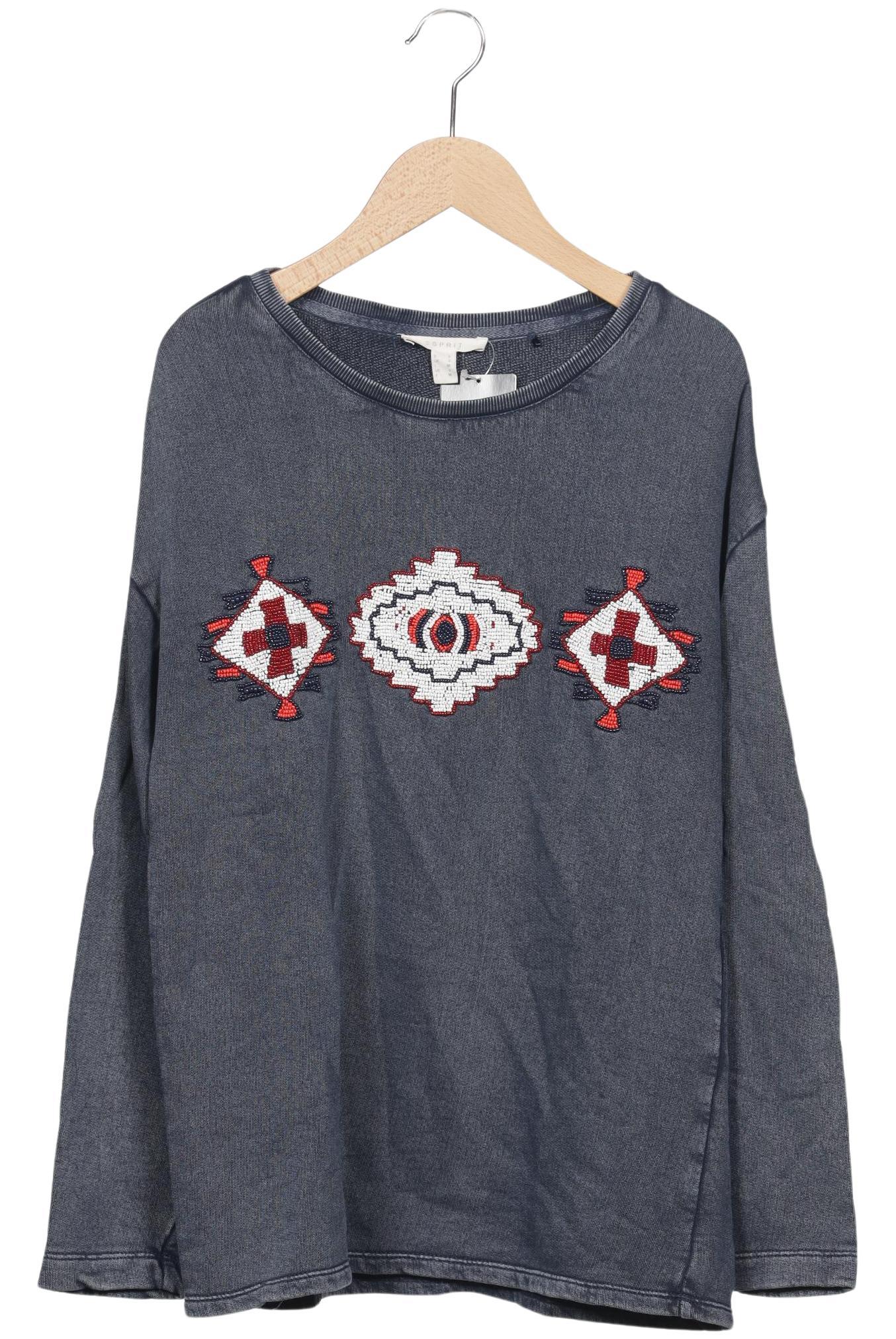 

Esprit Damen Sweatshirt, blau, Gr. 36