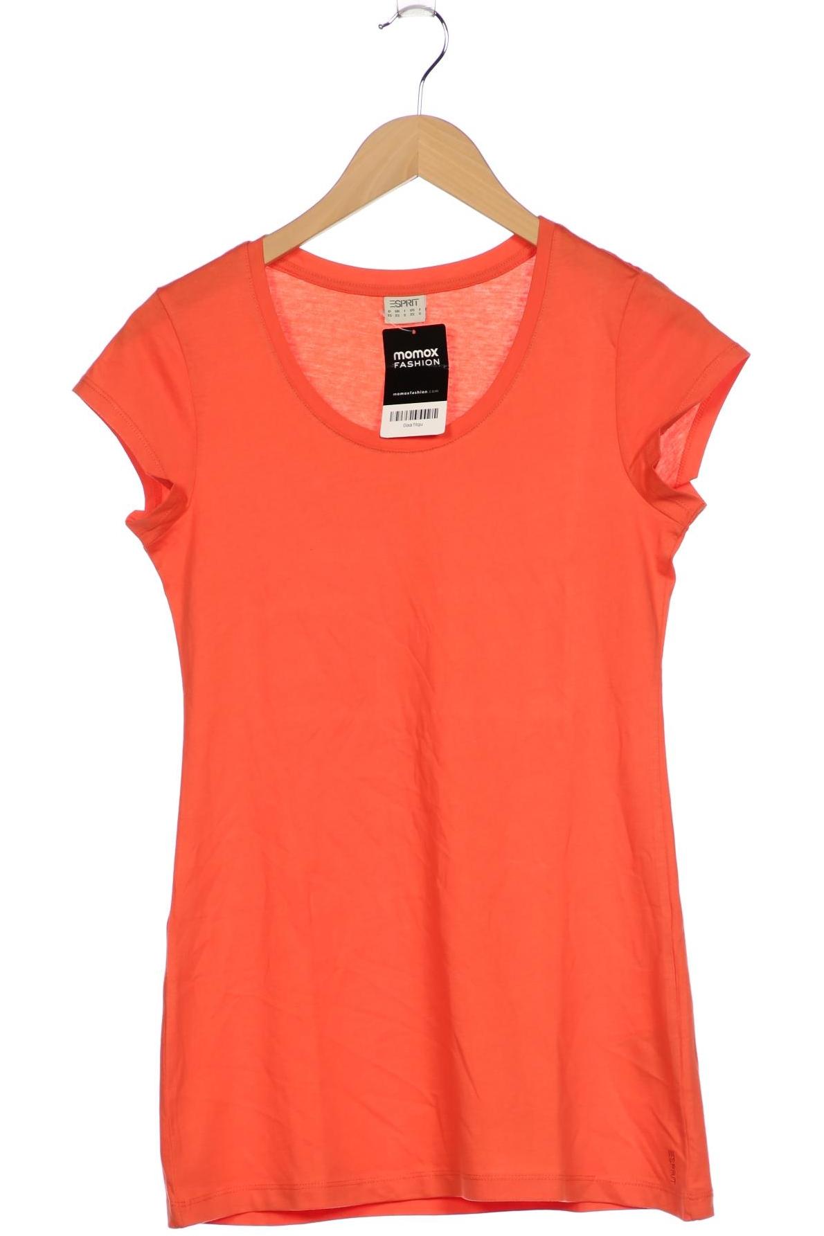 

Esprit Damen T-Shirt, orange, Gr. 34