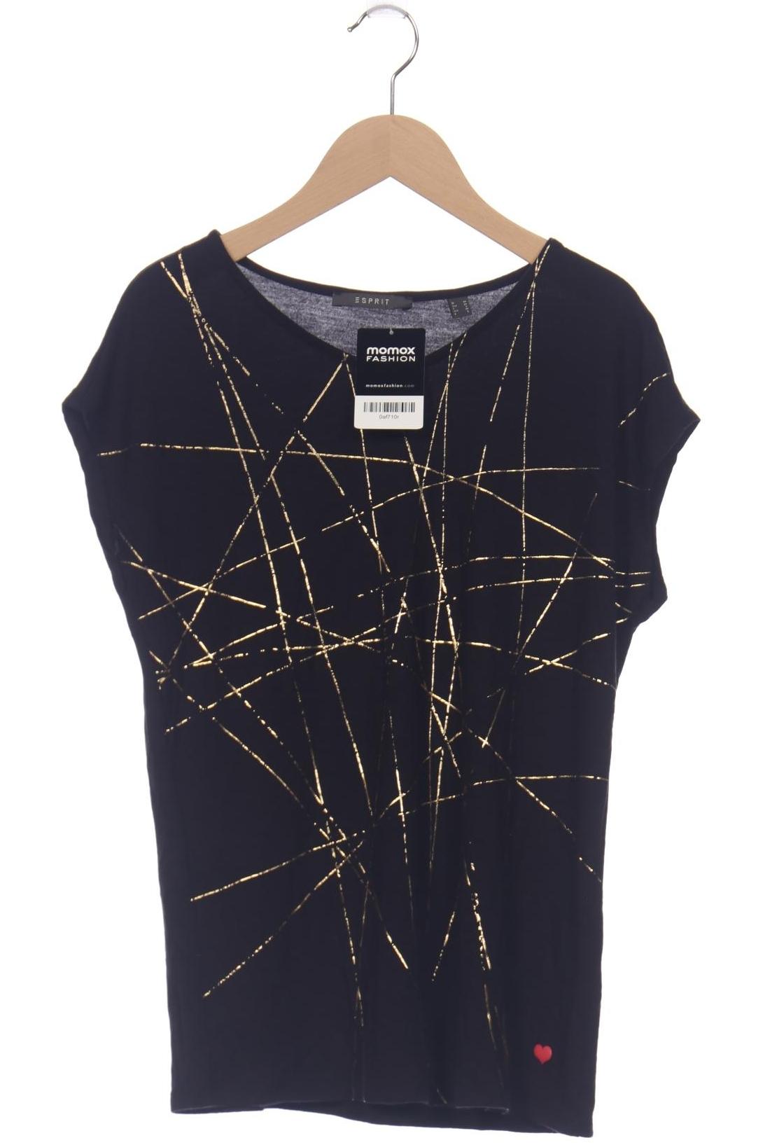 

Esprit Damen T-Shirt, schwarz, Gr. 38