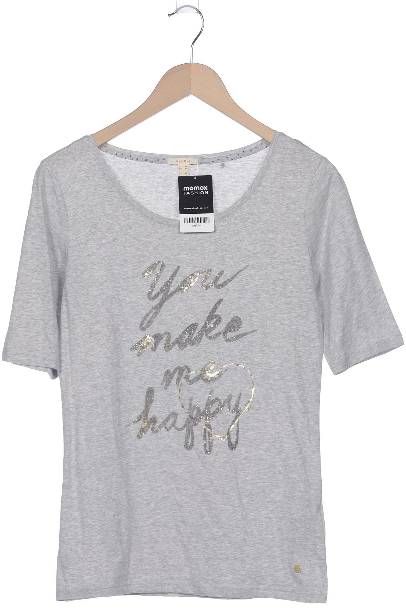 

Esprit Damen T-Shirt, grau, Gr. 38