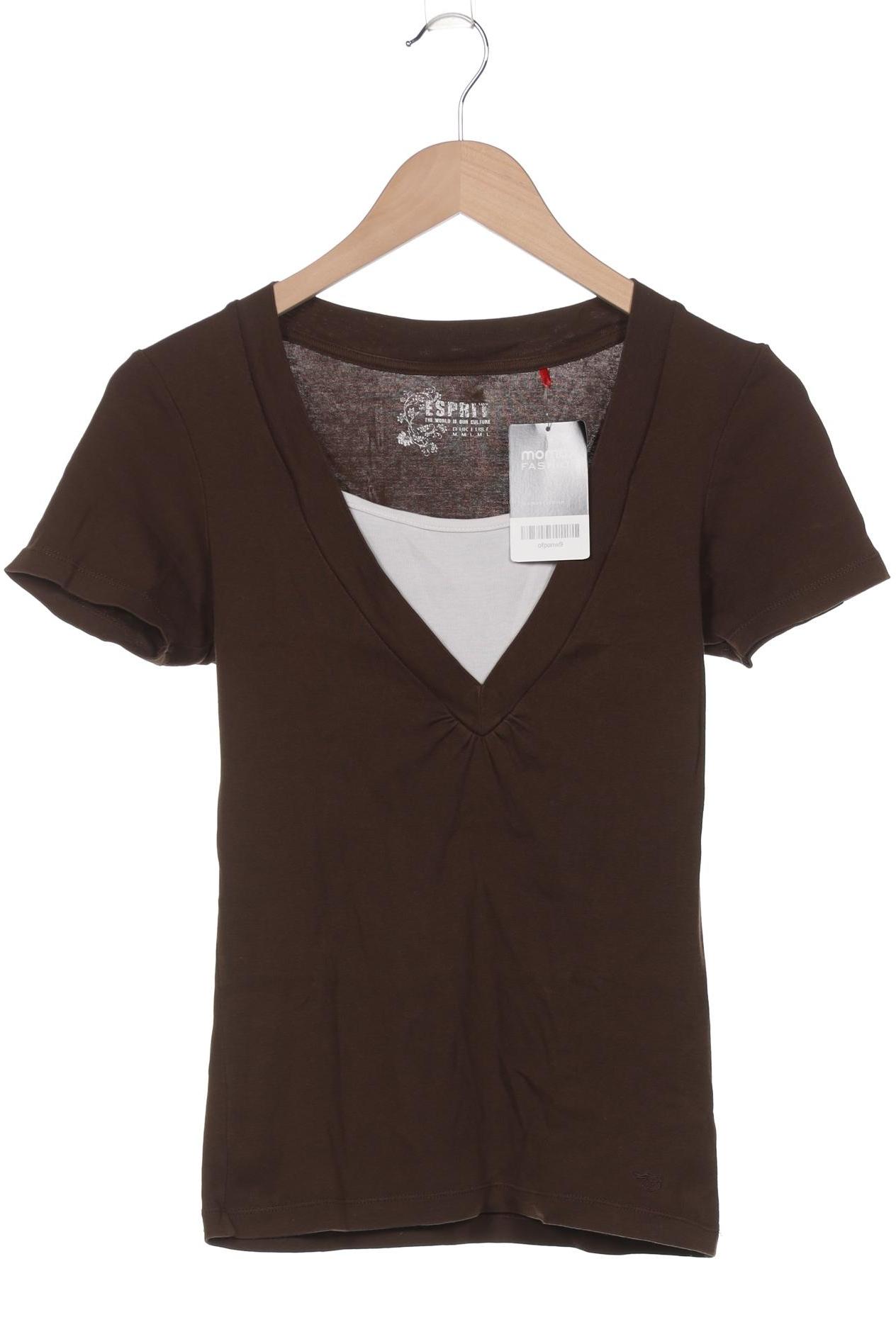 

Esprit Damen T-Shirt, braun, Gr. 38