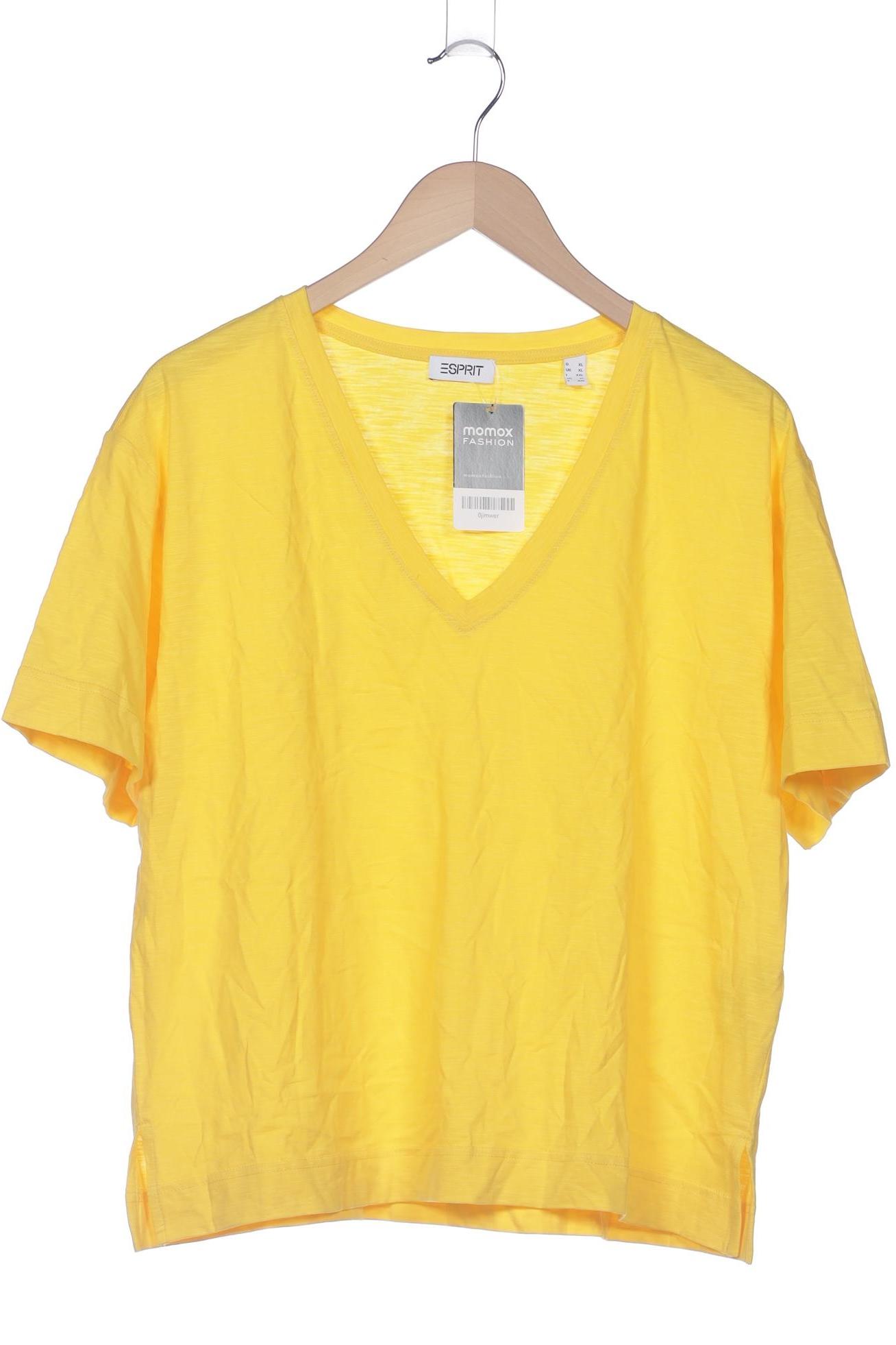 

Esprit Damen T-Shirt, gelb, Gr. 44