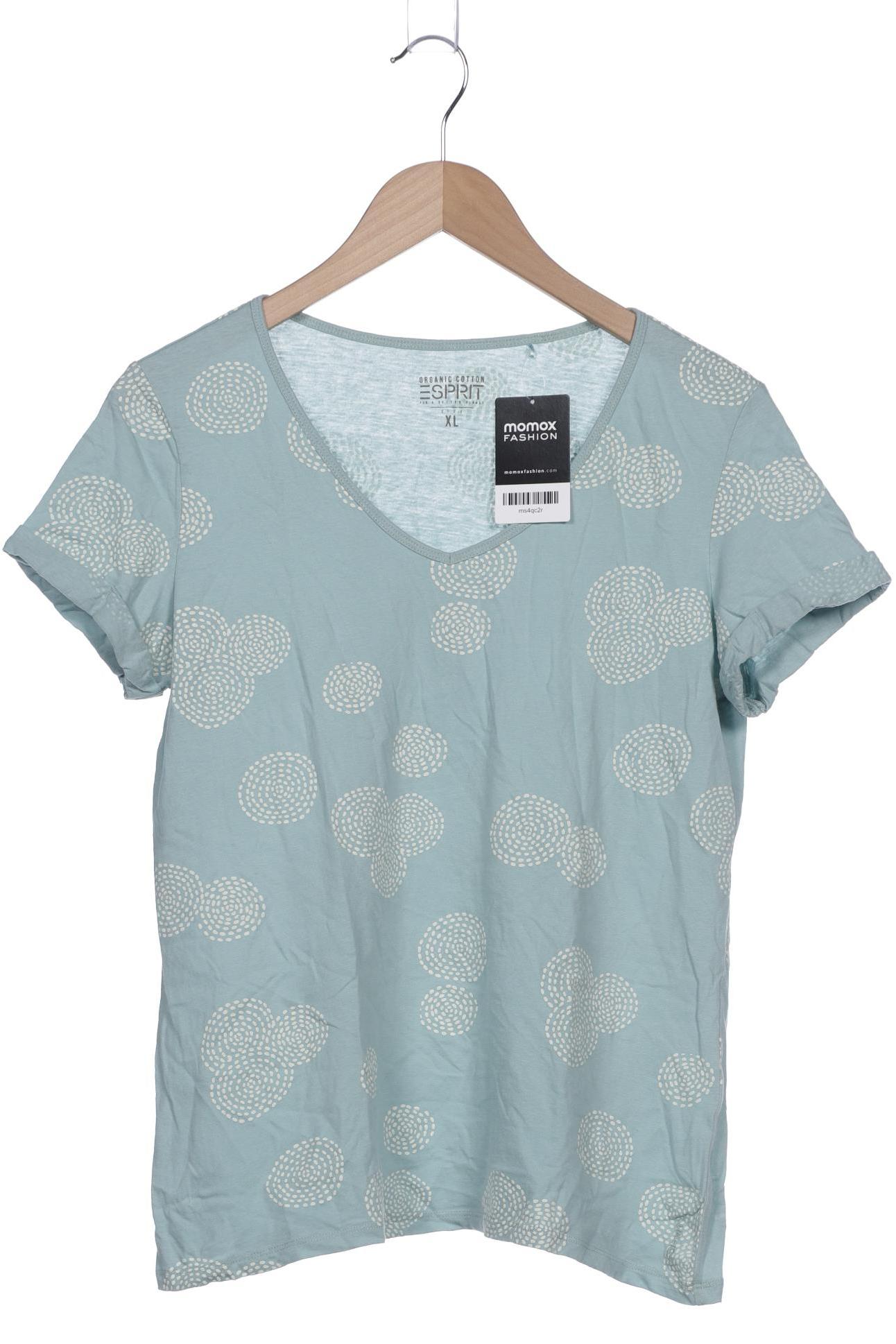 

Esprit Damen T-Shirt, türkis, Gr. 44