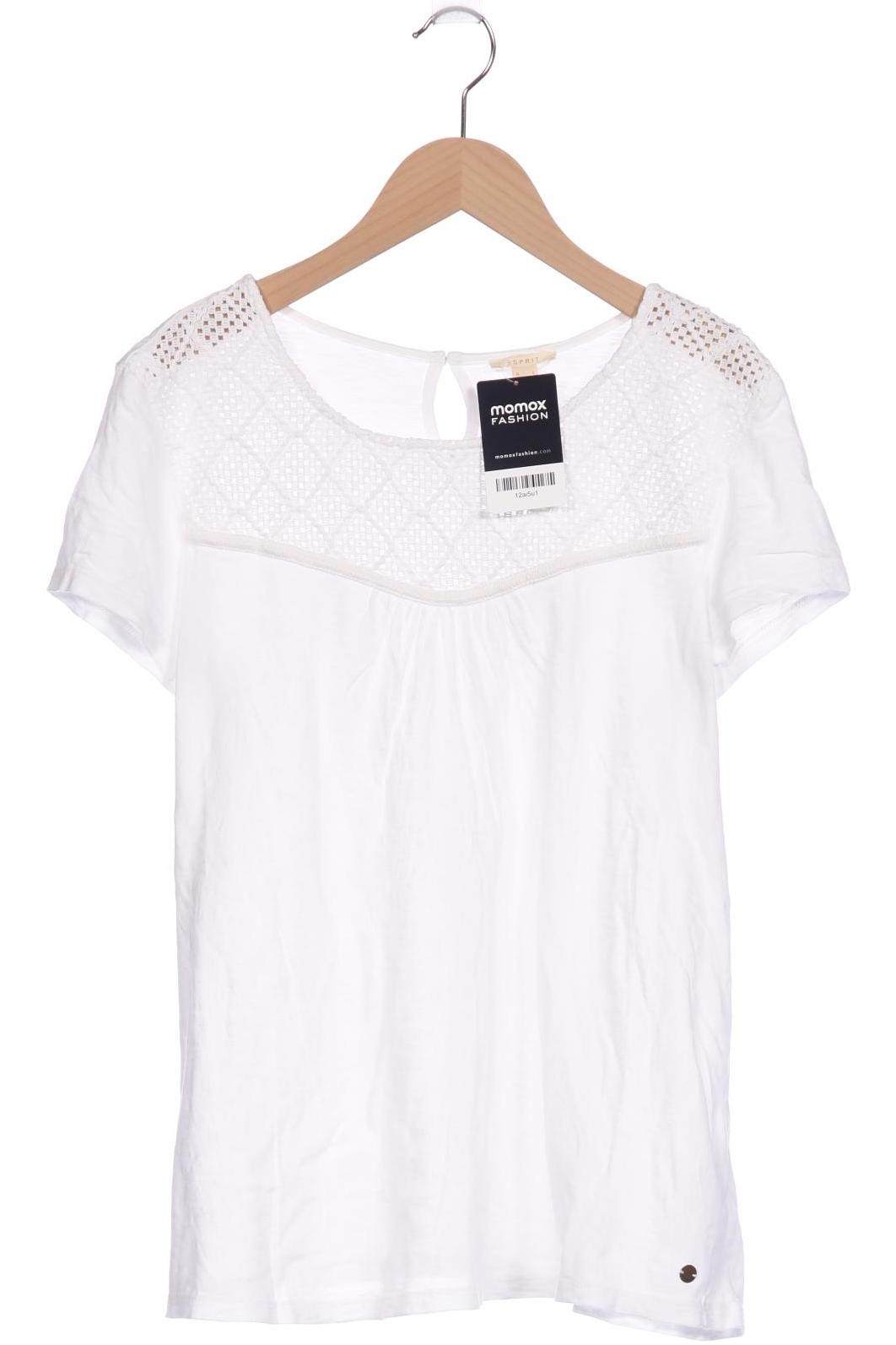 

Esprit Damen T-Shirt, weiß, Gr. 42