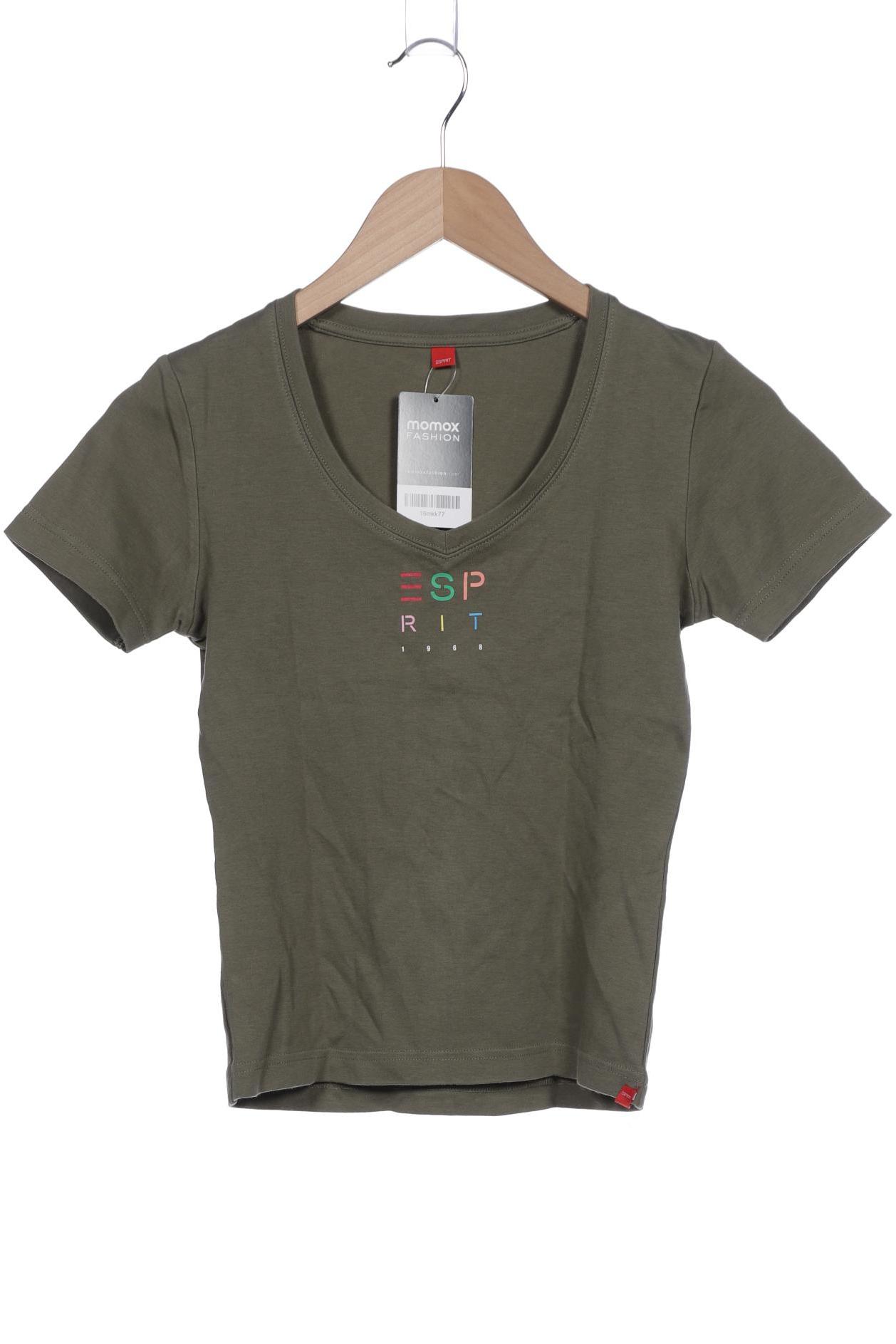 

Esprit Damen T-Shirt, grün, Gr. 34