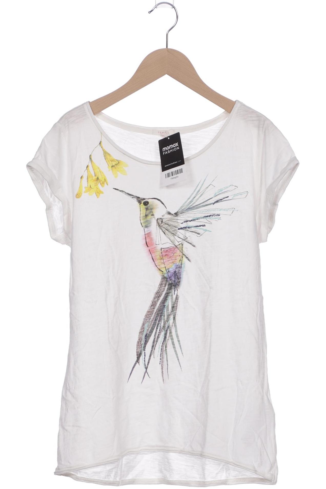 

Esprit Damen T-Shirt, weiß, Gr. 36