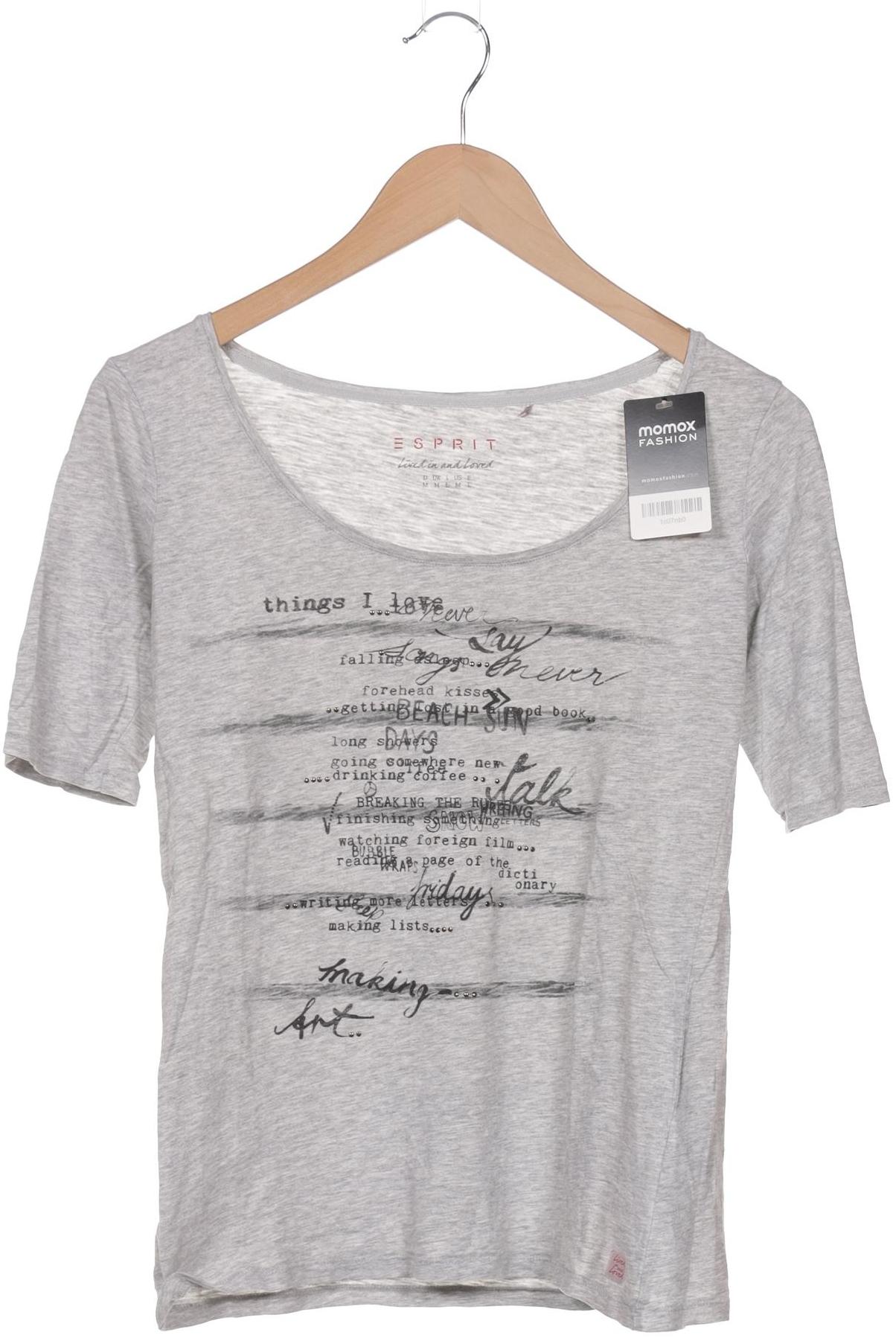 

Esprit Damen T-Shirt, grau, Gr. 38