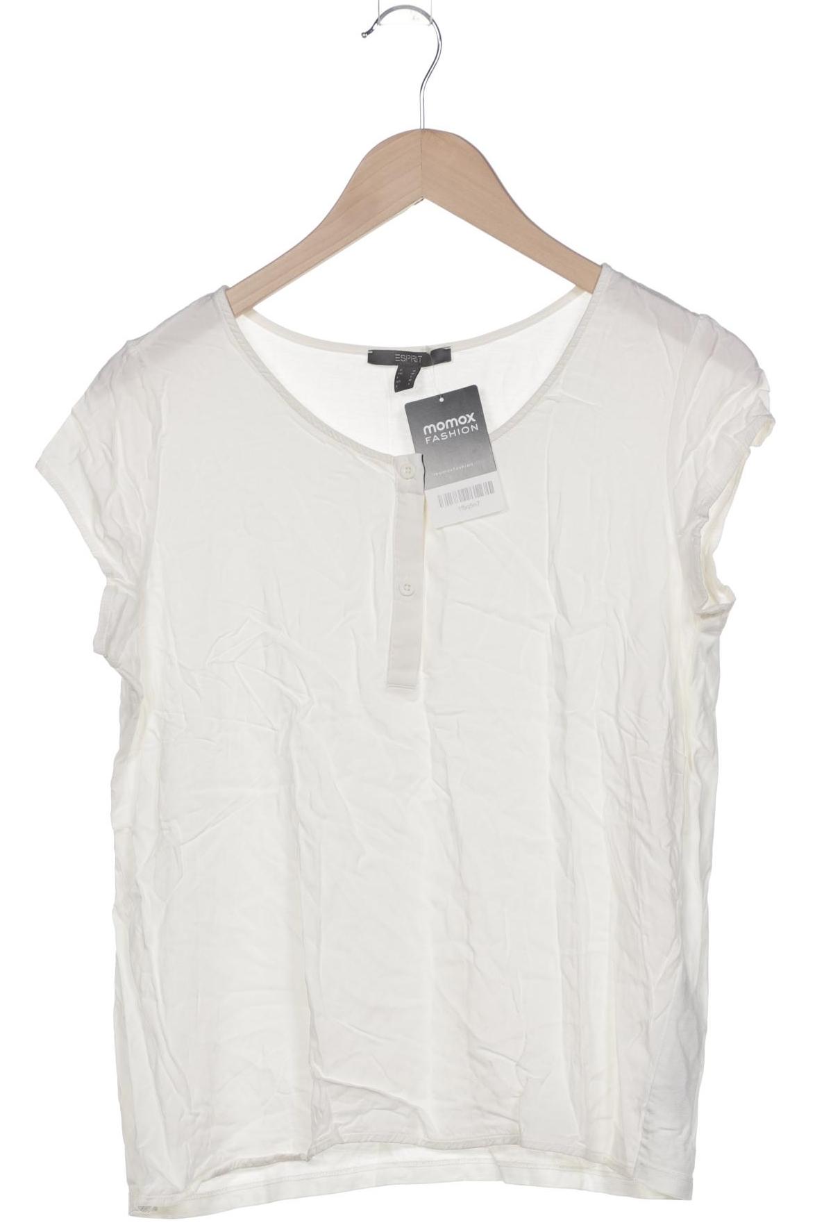 

Esprit Damen T-Shirt, weiß, Gr. 38