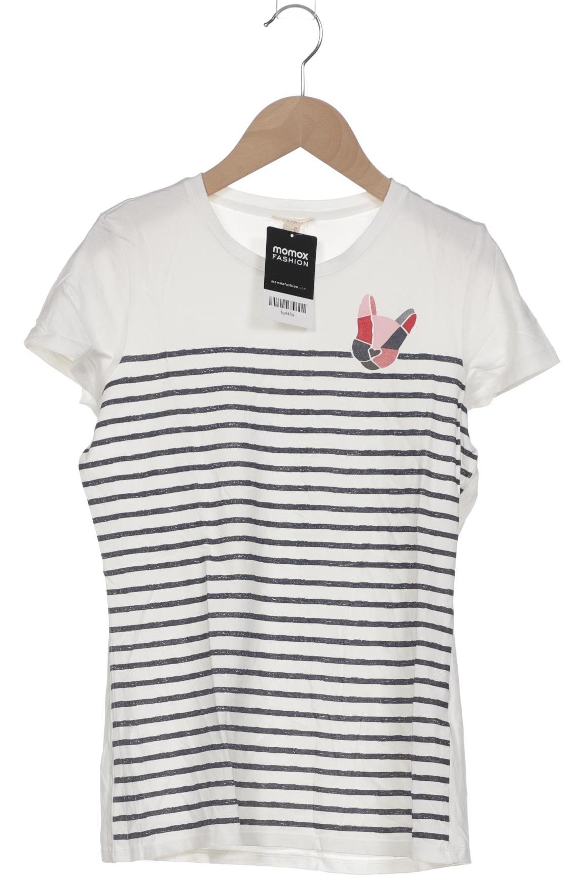 

Esprit Damen T-Shirt, weiß, Gr. 34