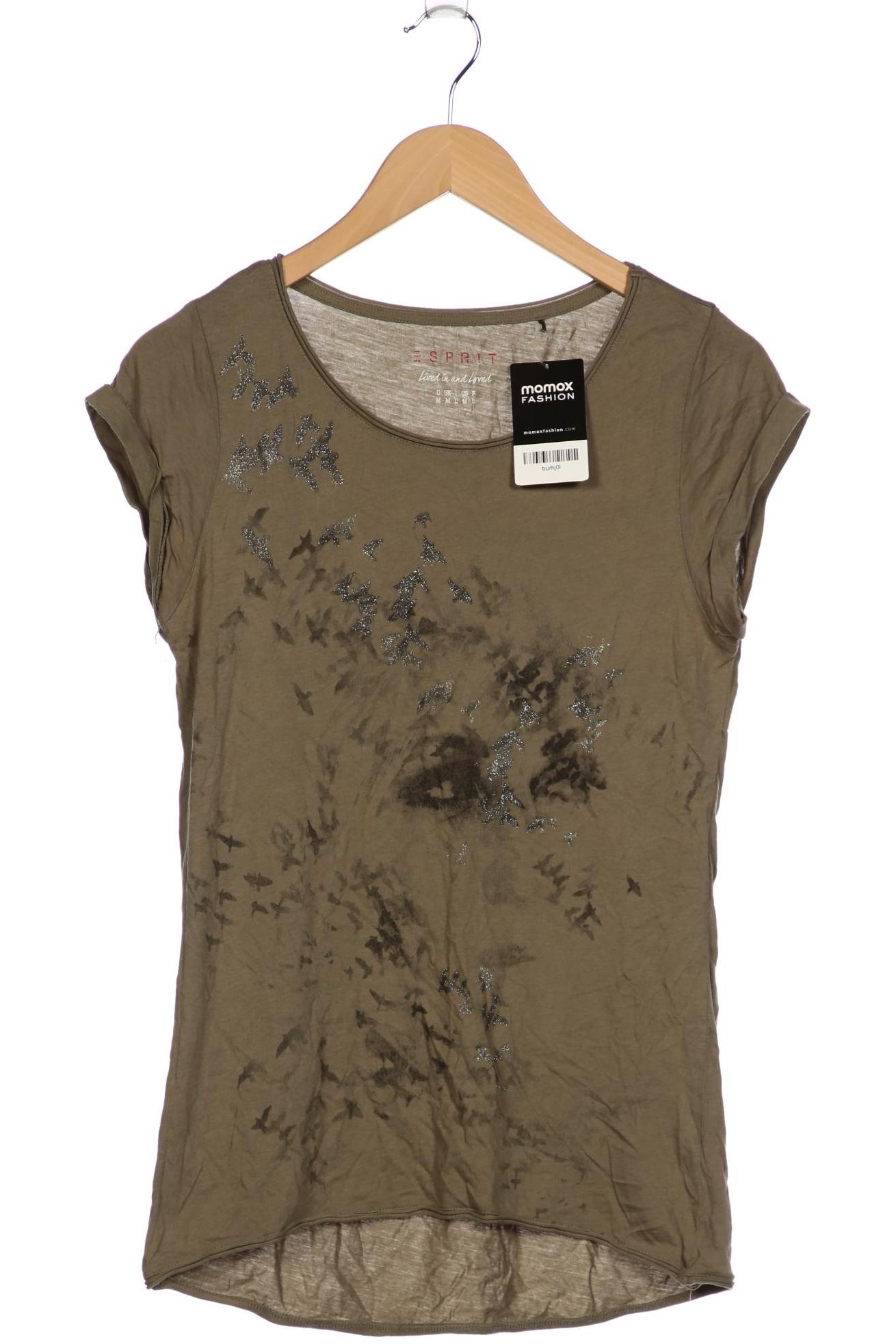 

Esprit Damen T-Shirt, grün, Gr. 38