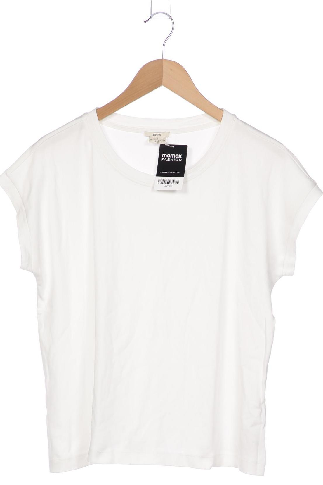 

Esprit Damen T-Shirt, weiß, Gr. 44