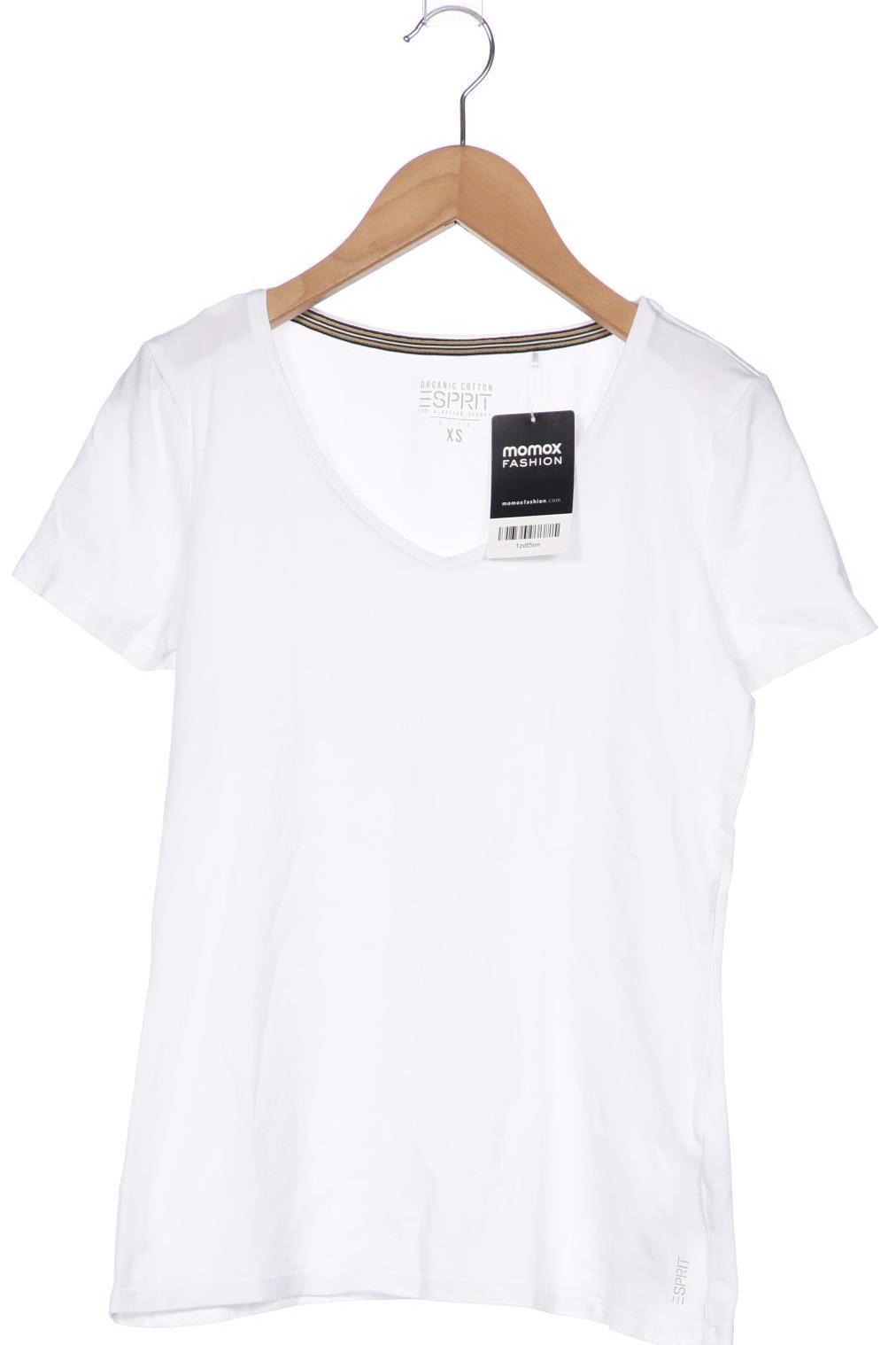 

Esprit Damen T-Shirt, weiß, Gr. 34