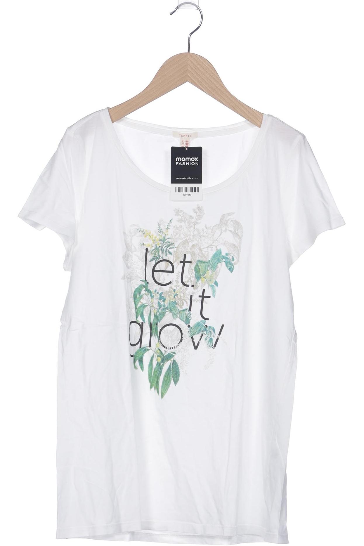

Esprit Damen T-Shirt, weiß, Gr. 46