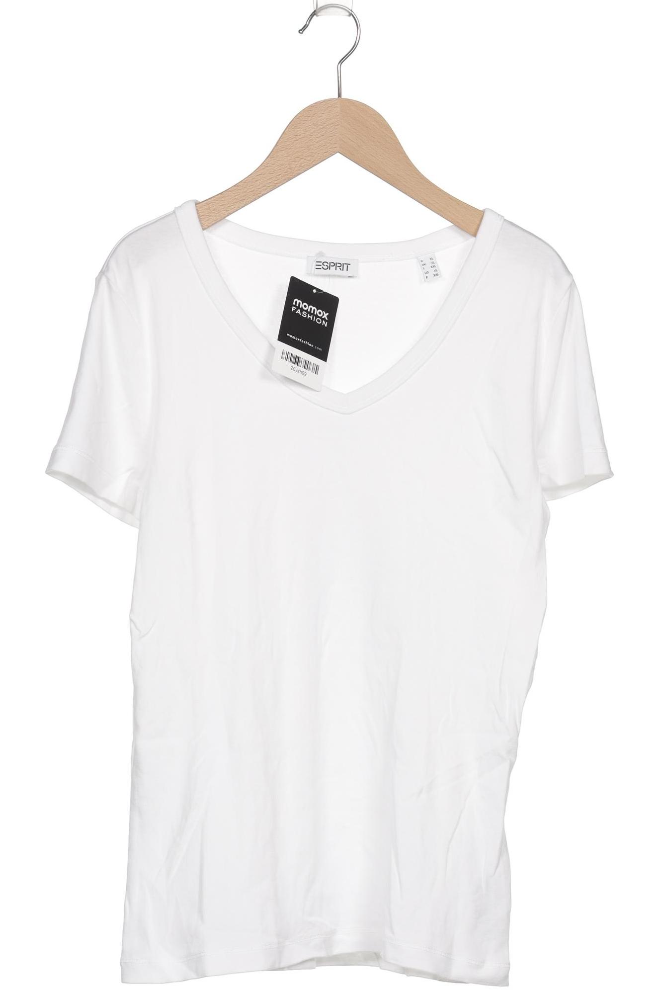 

Esprit Damen T-Shirt, weiß, Gr. 44