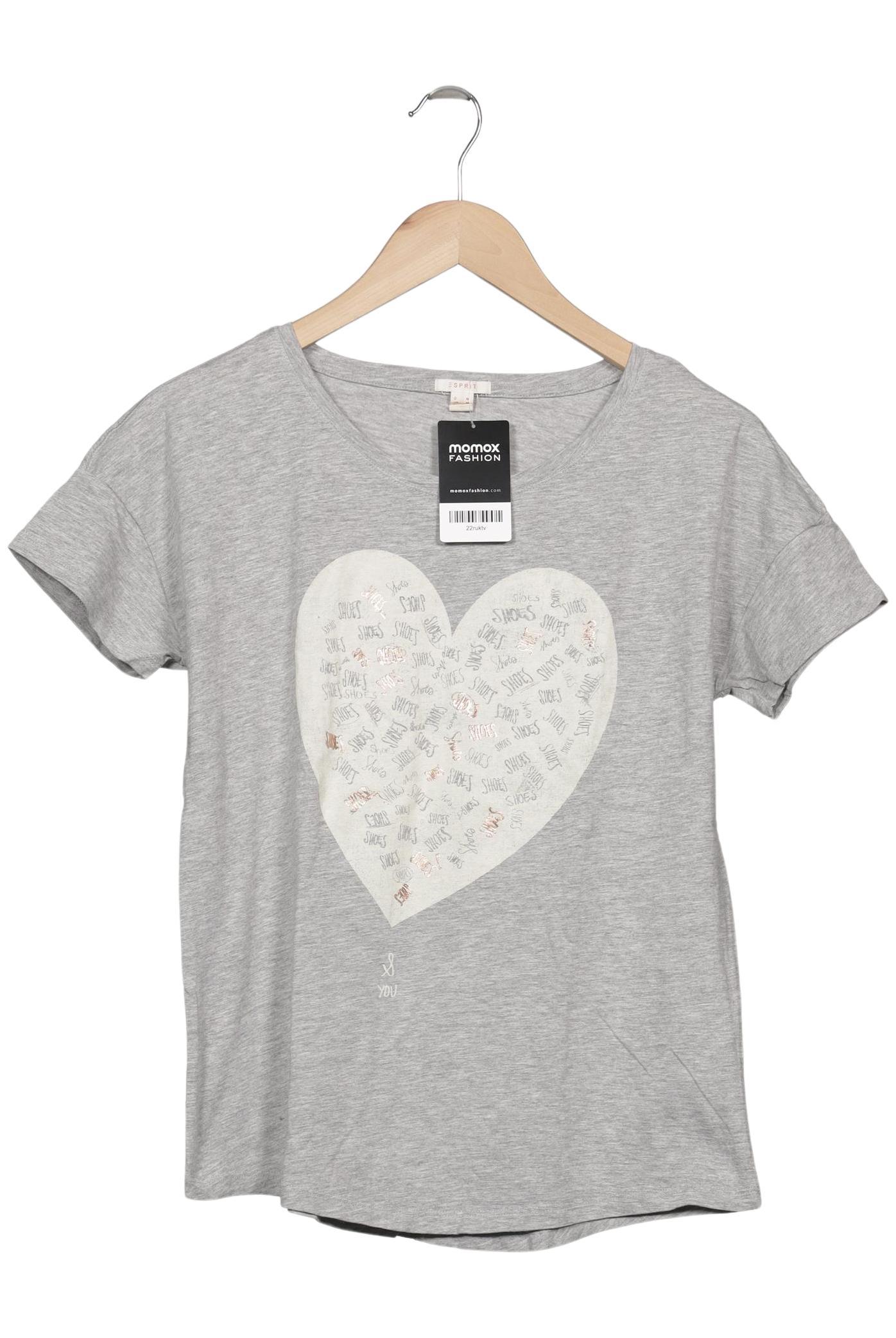 

Esprit Damen T-Shirt, grau, Gr. 38