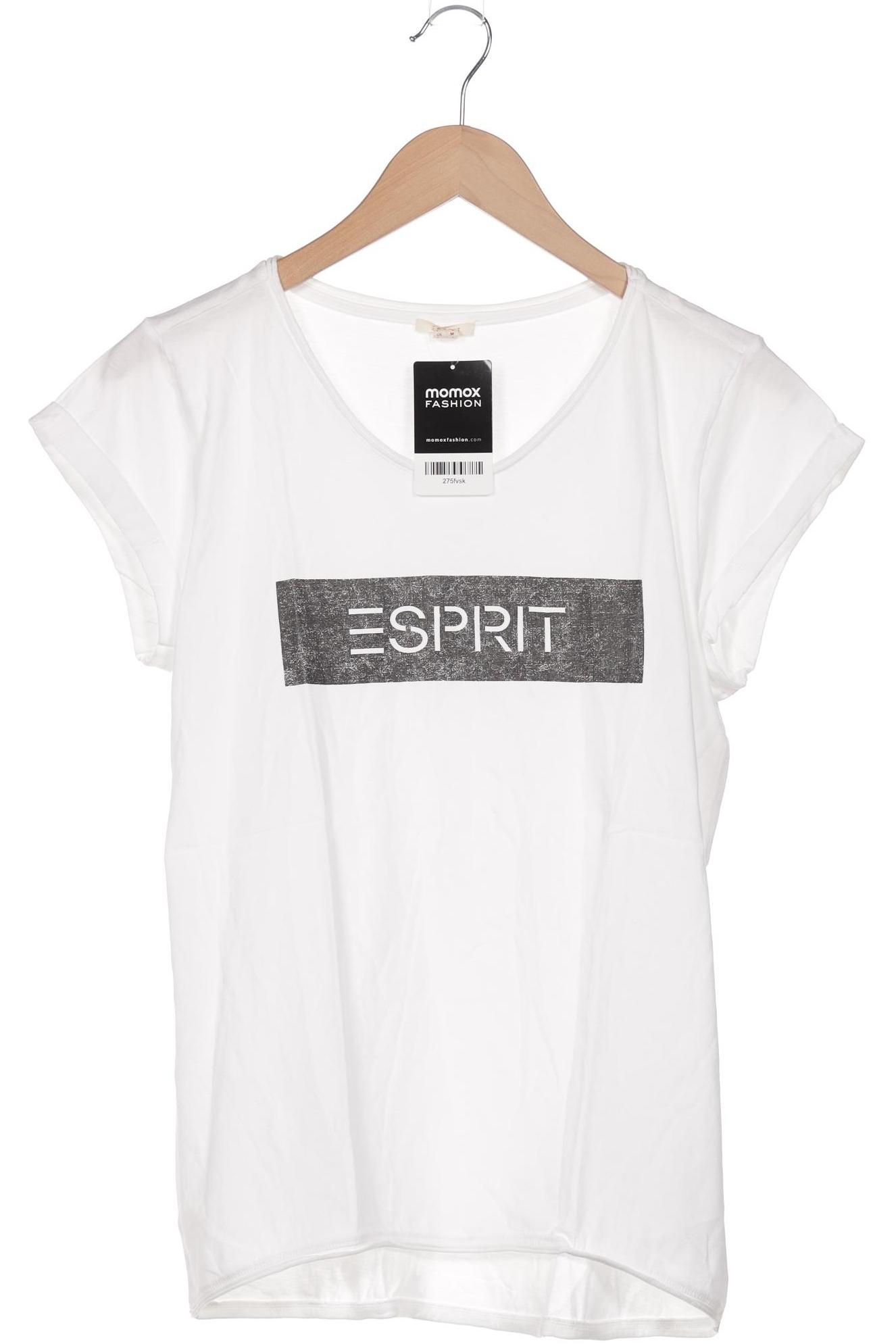 

Esprit Damen T-Shirt, weiß, Gr. 38