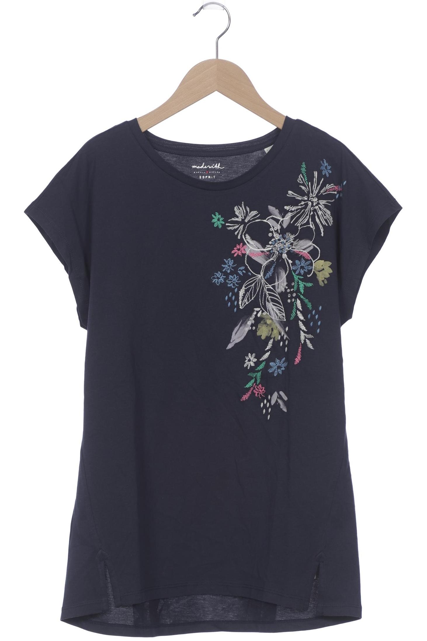 

Esprit Damen T-Shirt, marineblau, Gr. 38