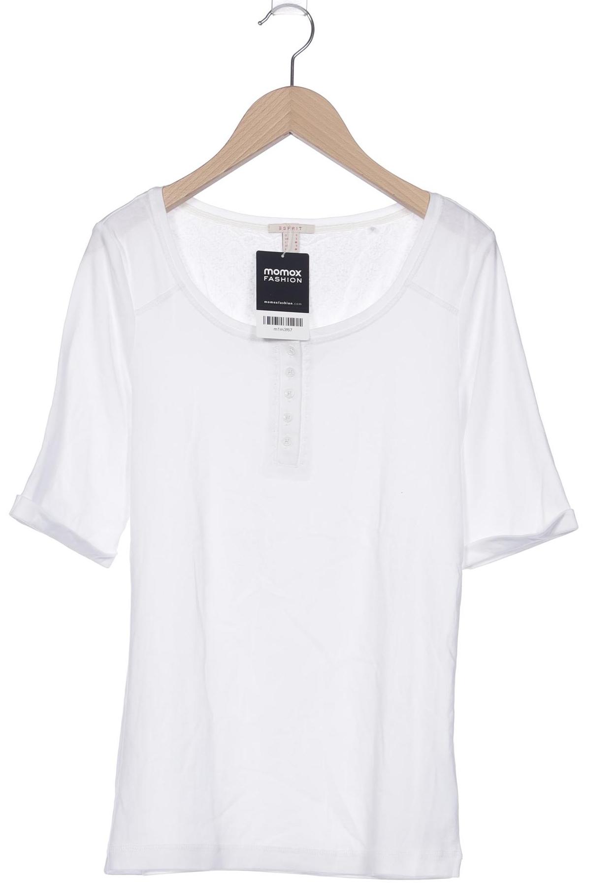 

Esprit Damen T-Shirt, weiß, Gr. 36