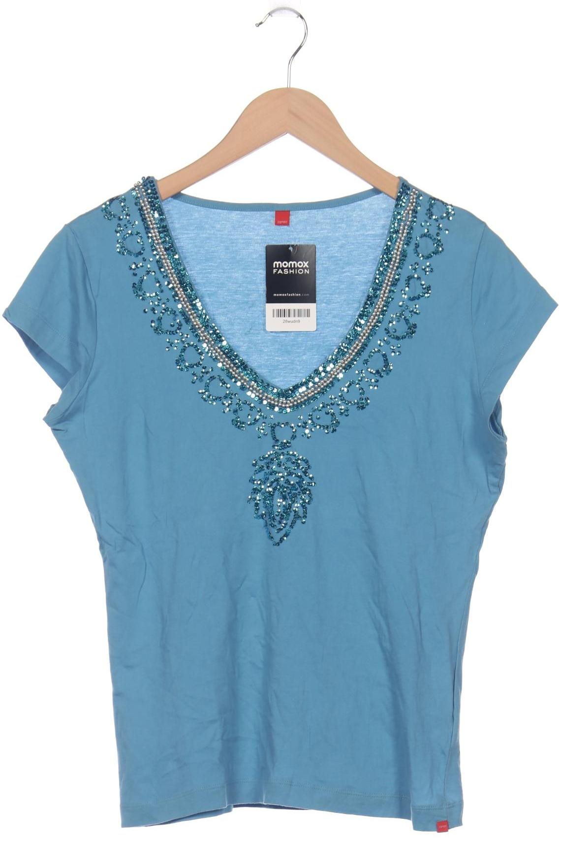 

Esprit Damen T-Shirt, blau, Gr. 42