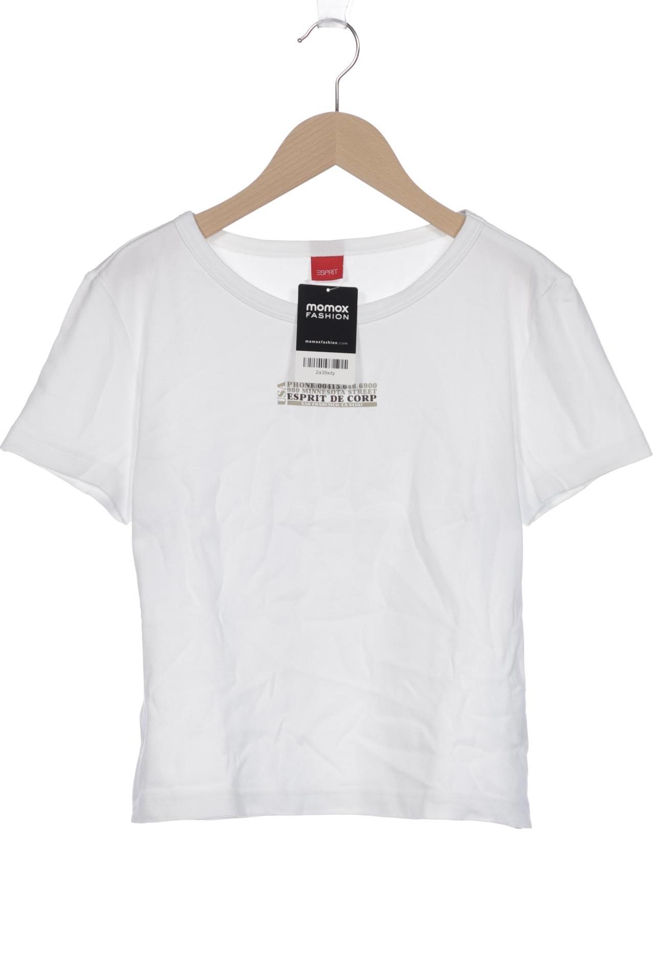 

Esprit Damen T-Shirt, weiß, Gr. 38