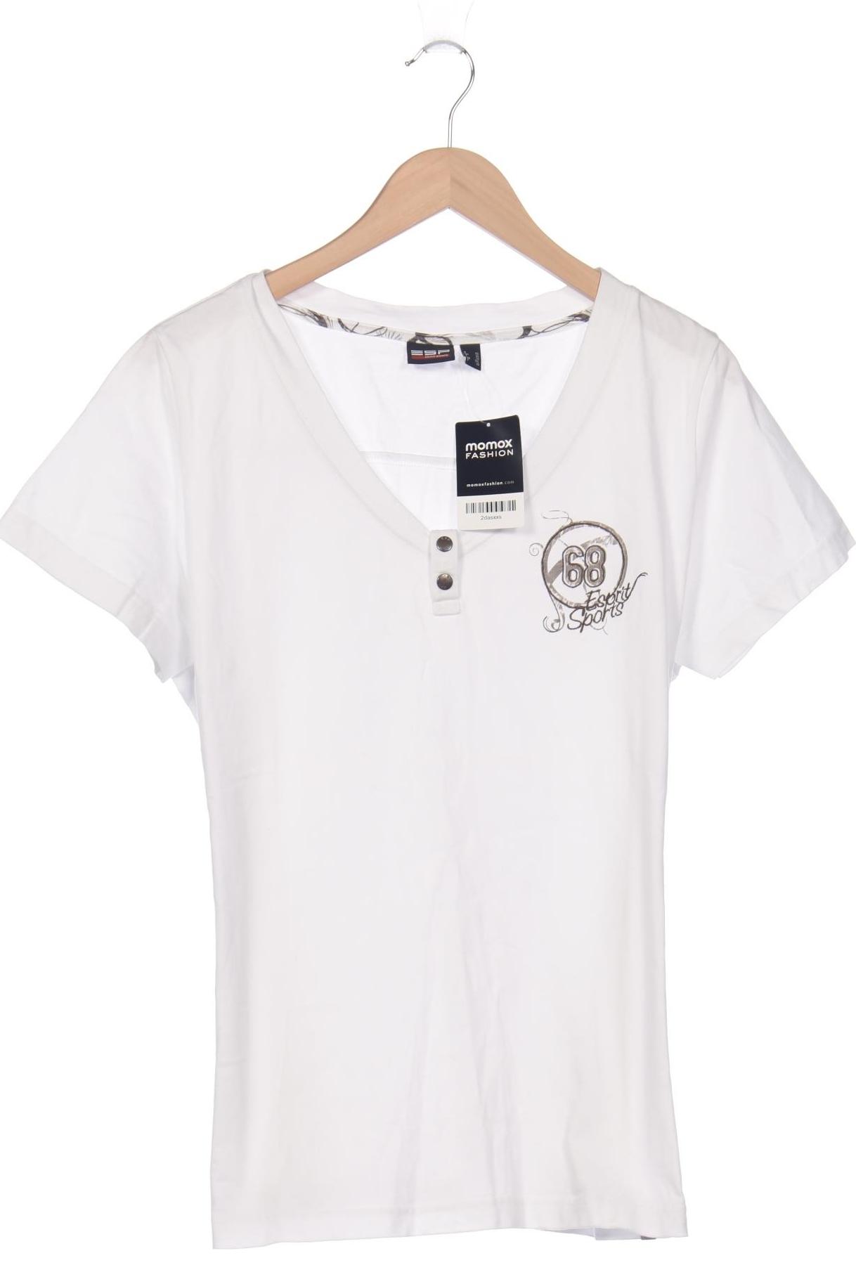 

Esprit Damen T-Shirt, weiß, Gr. 46
