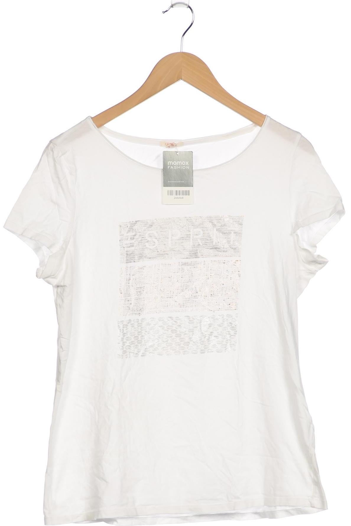 

Esprit Damen T-Shirt, weiß, Gr. 46