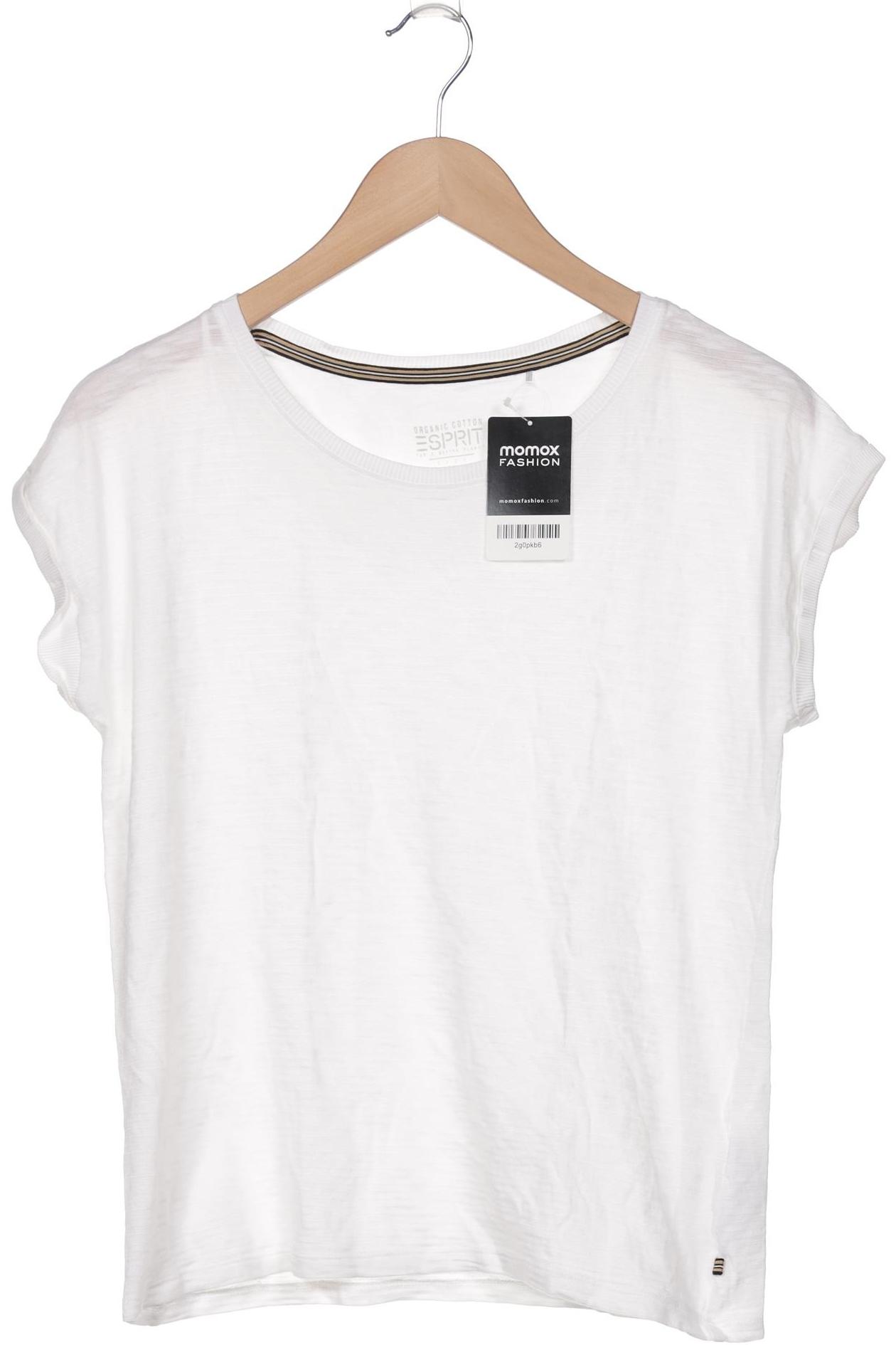 

Esprit Damen T-Shirt, weiß, Gr. 38