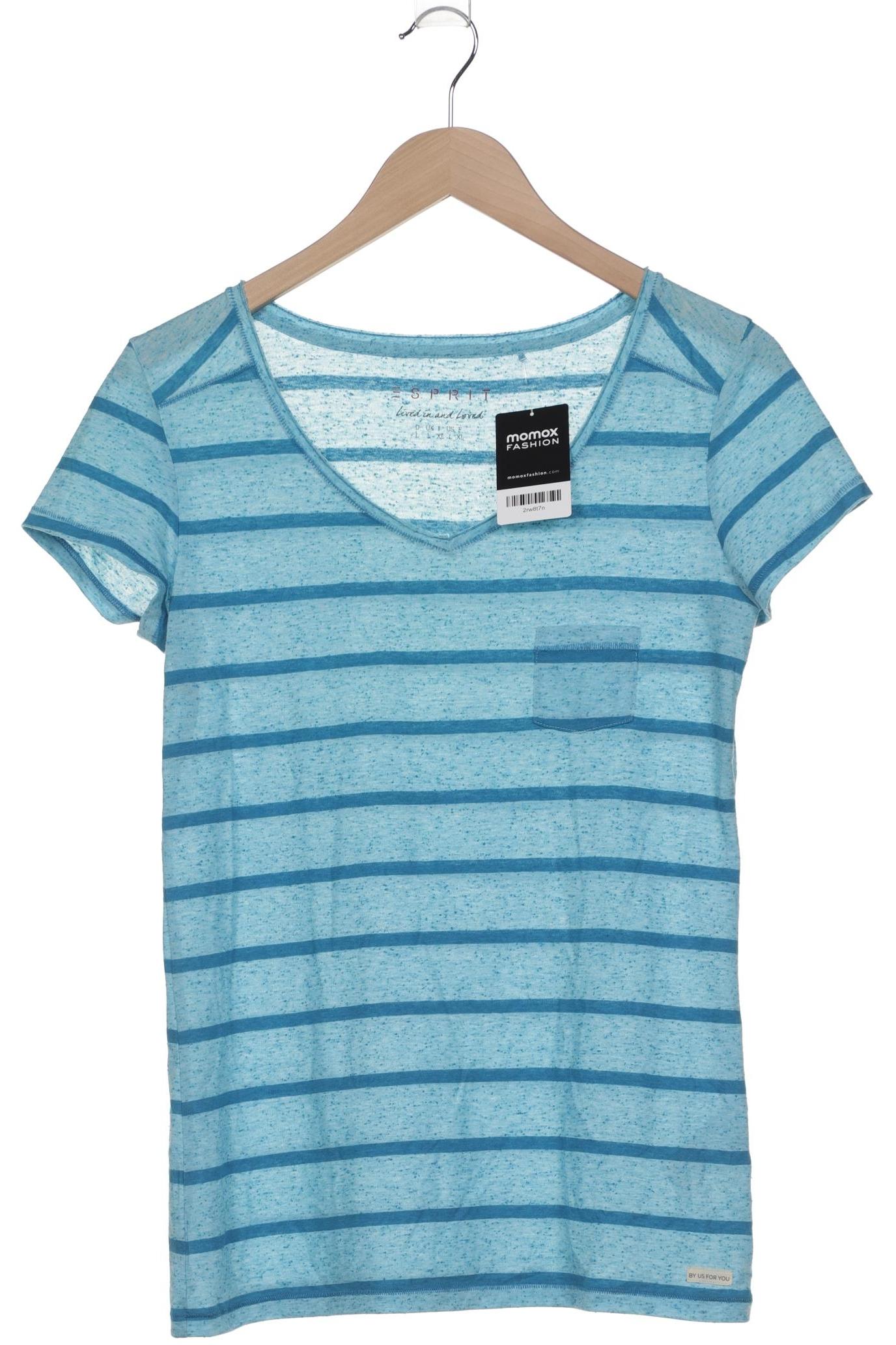 

Esprit Damen T-Shirt, blau, Gr. 42