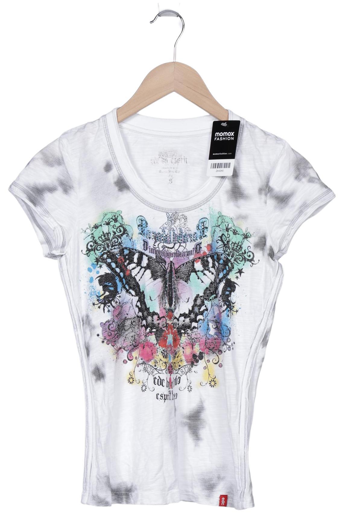 

Esprit Damen T-Shirt, weiß, Gr. 36