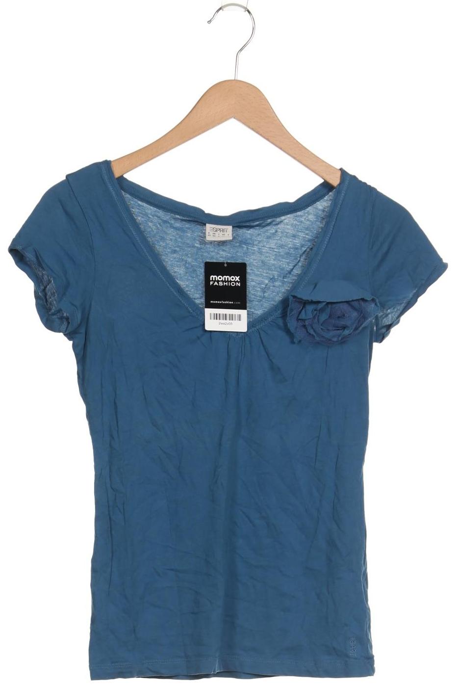 

Esprit Damen T-Shirt, blau, Gr. 34