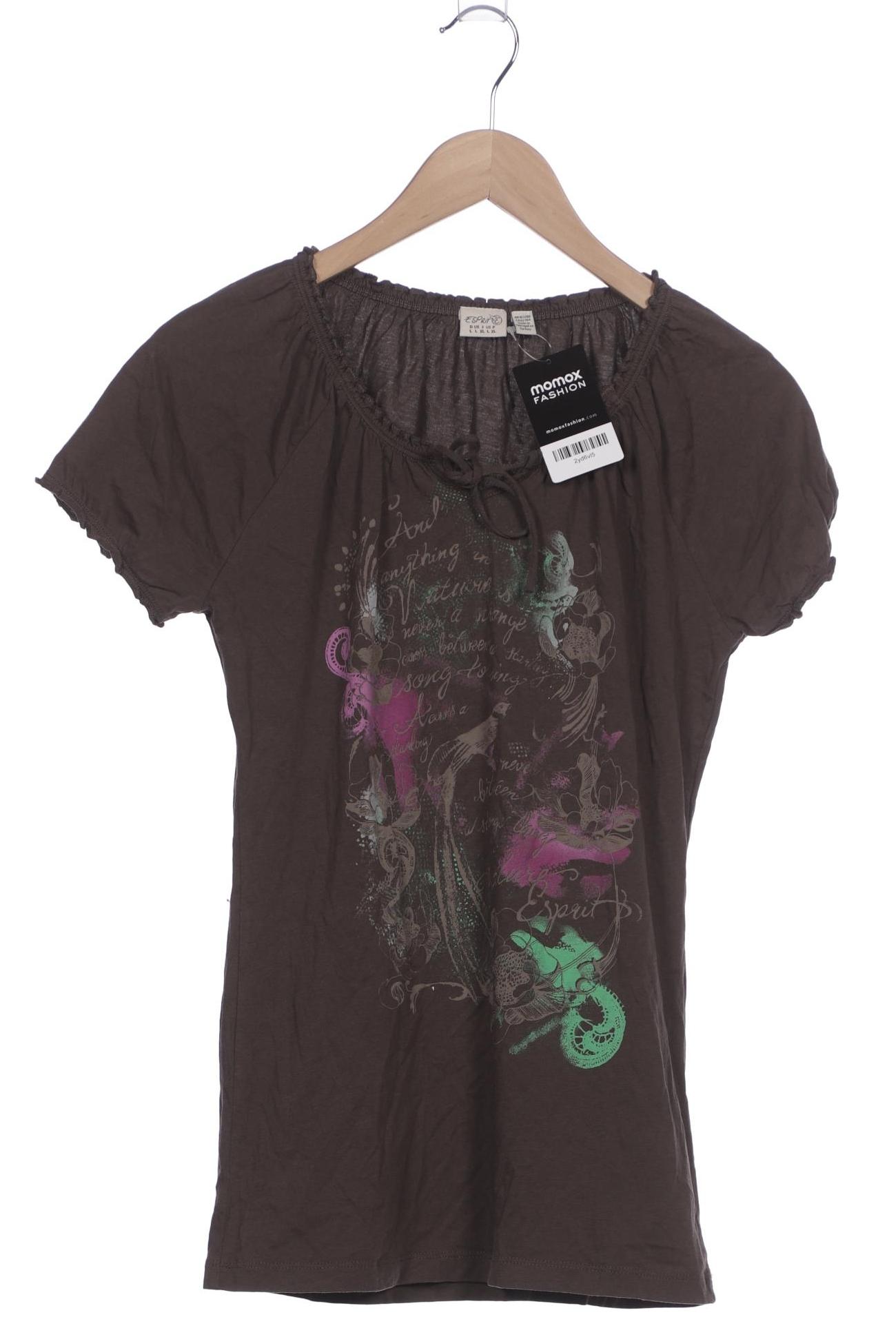 

Esprit Damen T-Shirt, braun, Gr. 42