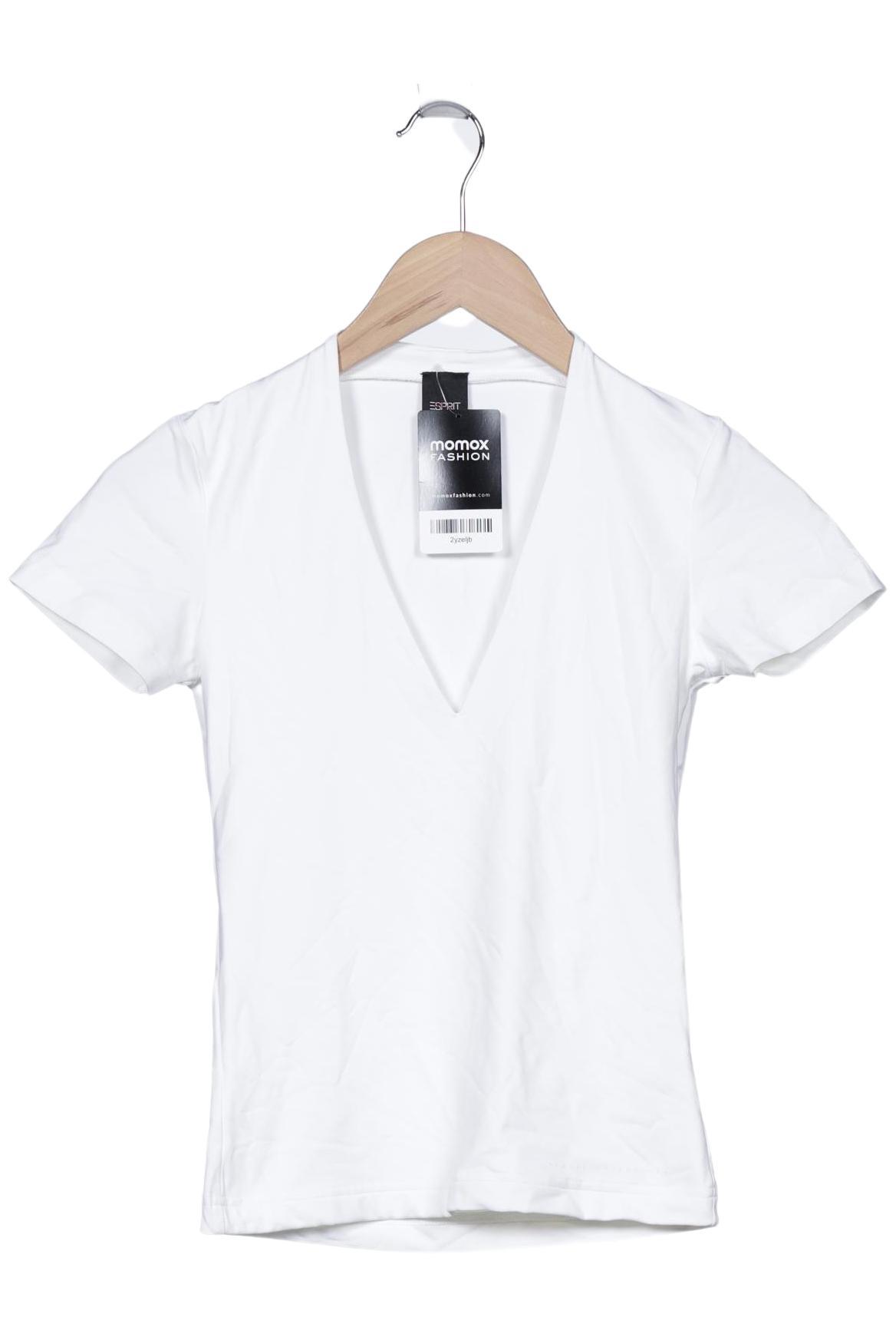 

Esprit Damen T-Shirt, weiß, Gr. 34