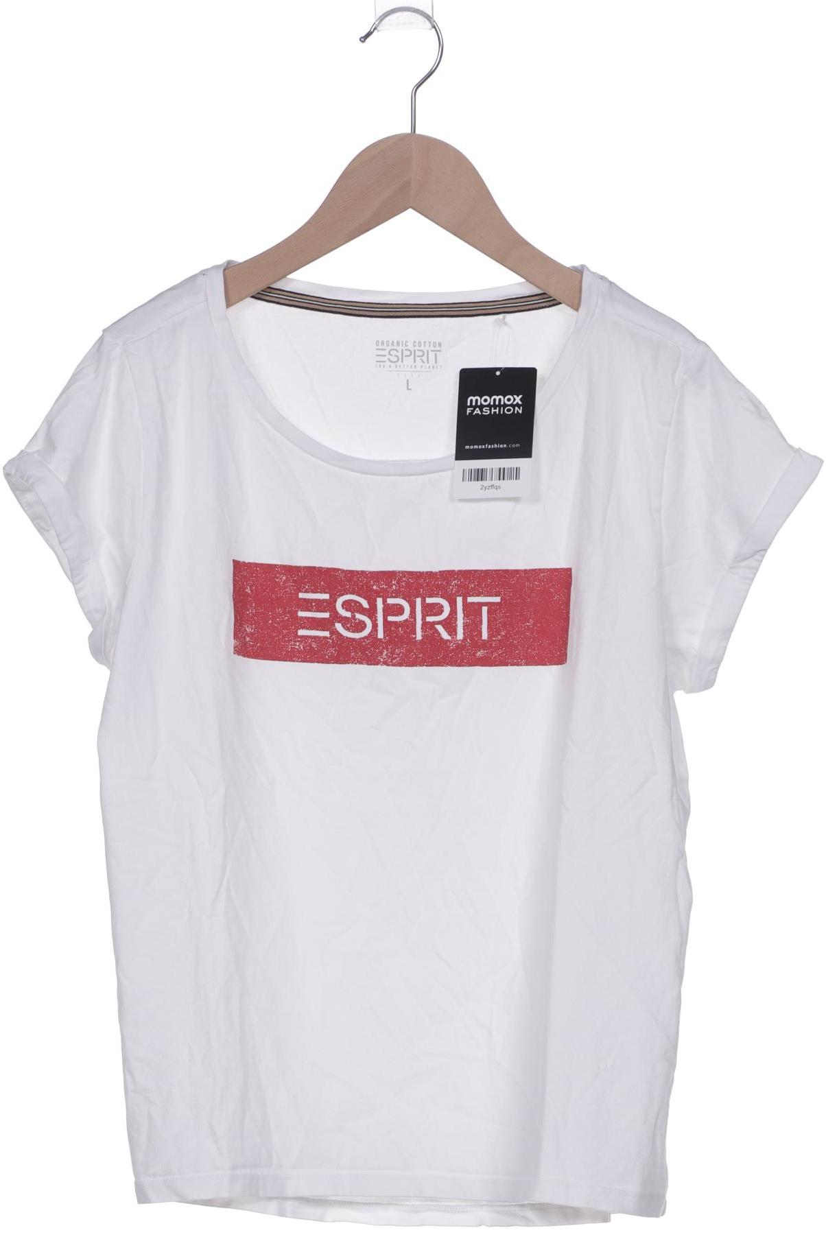 

Esprit Damen T-Shirt, weiß, Gr. 42