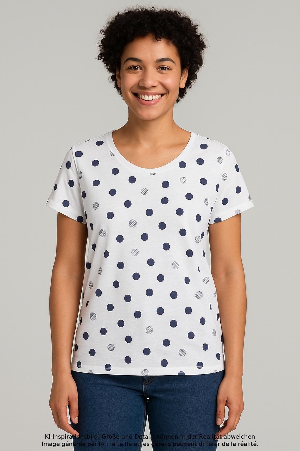 

Esprit Damen T-Shirt, mehrfarbig, Gr. 34