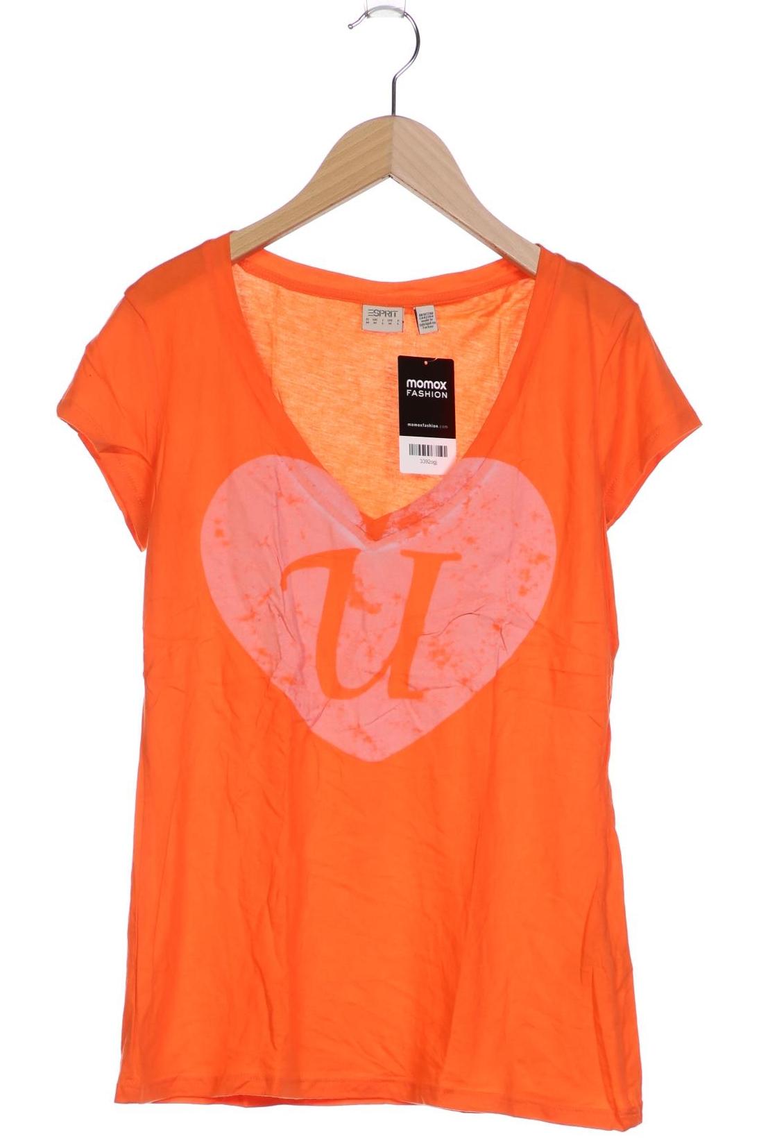 

Esprit Damen T-Shirt, orange, Gr. 38
