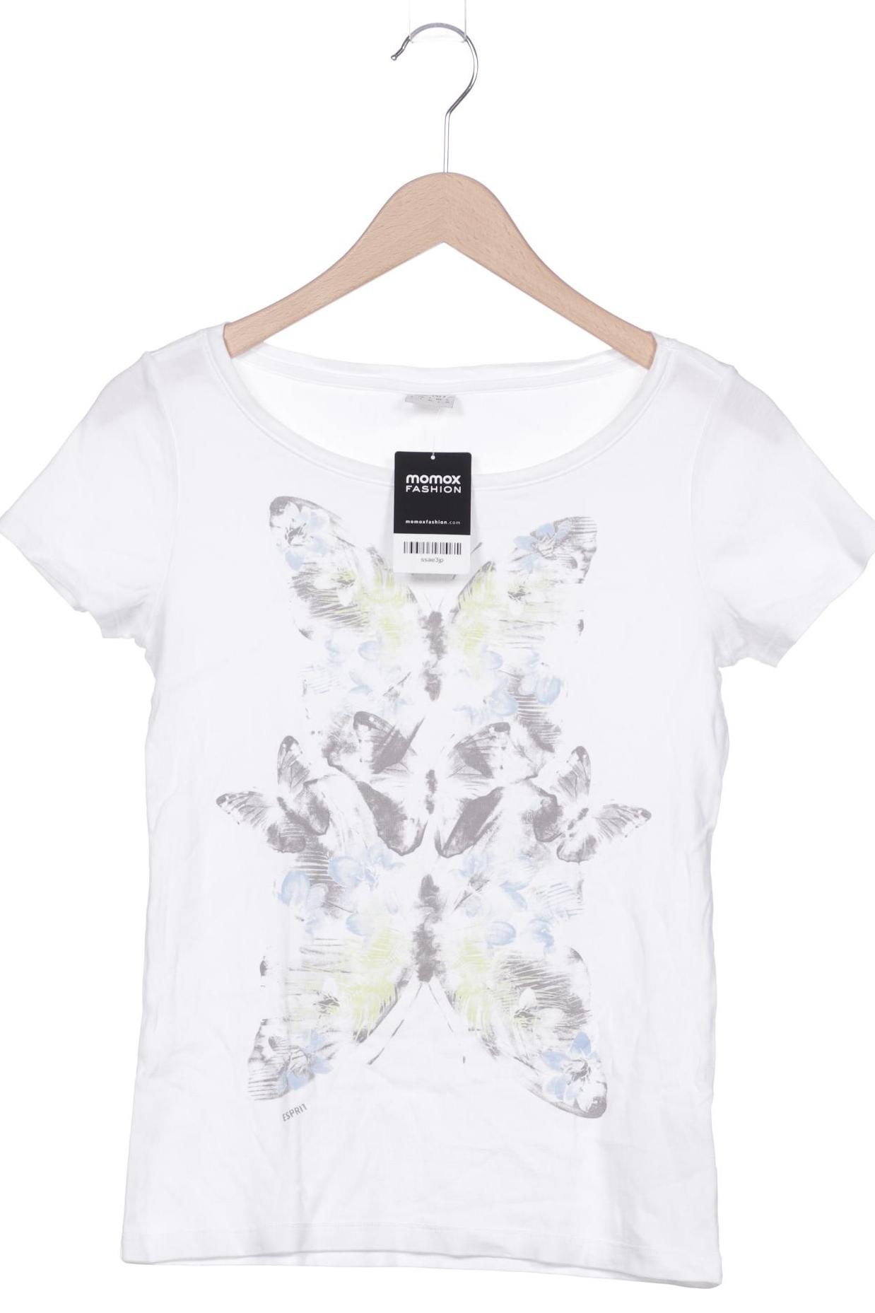 

Esprit Damen T-Shirt, weiß, Gr. 42