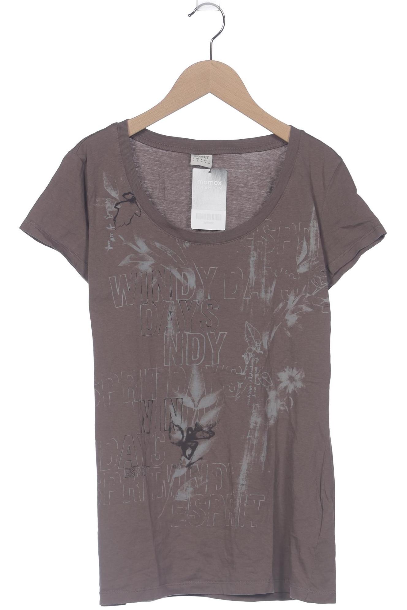 

Esprit Damen T-Shirt, braun, Gr. 42