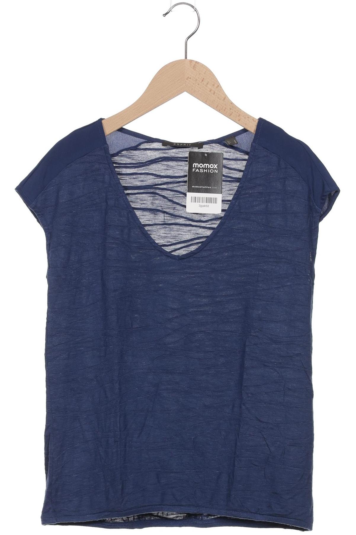 

Esprit Damen T-Shirt, blau, Gr. 36