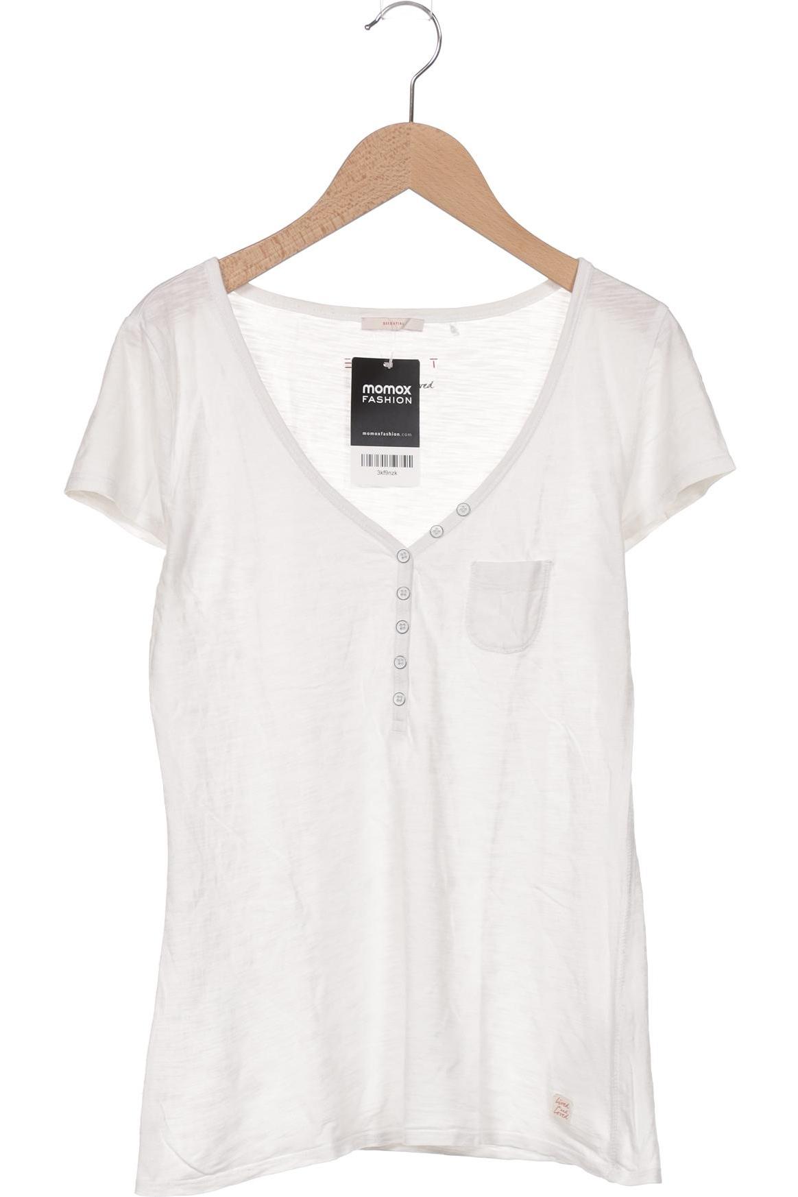 

Esprit Damen T-Shirt, weiß, Gr. 36