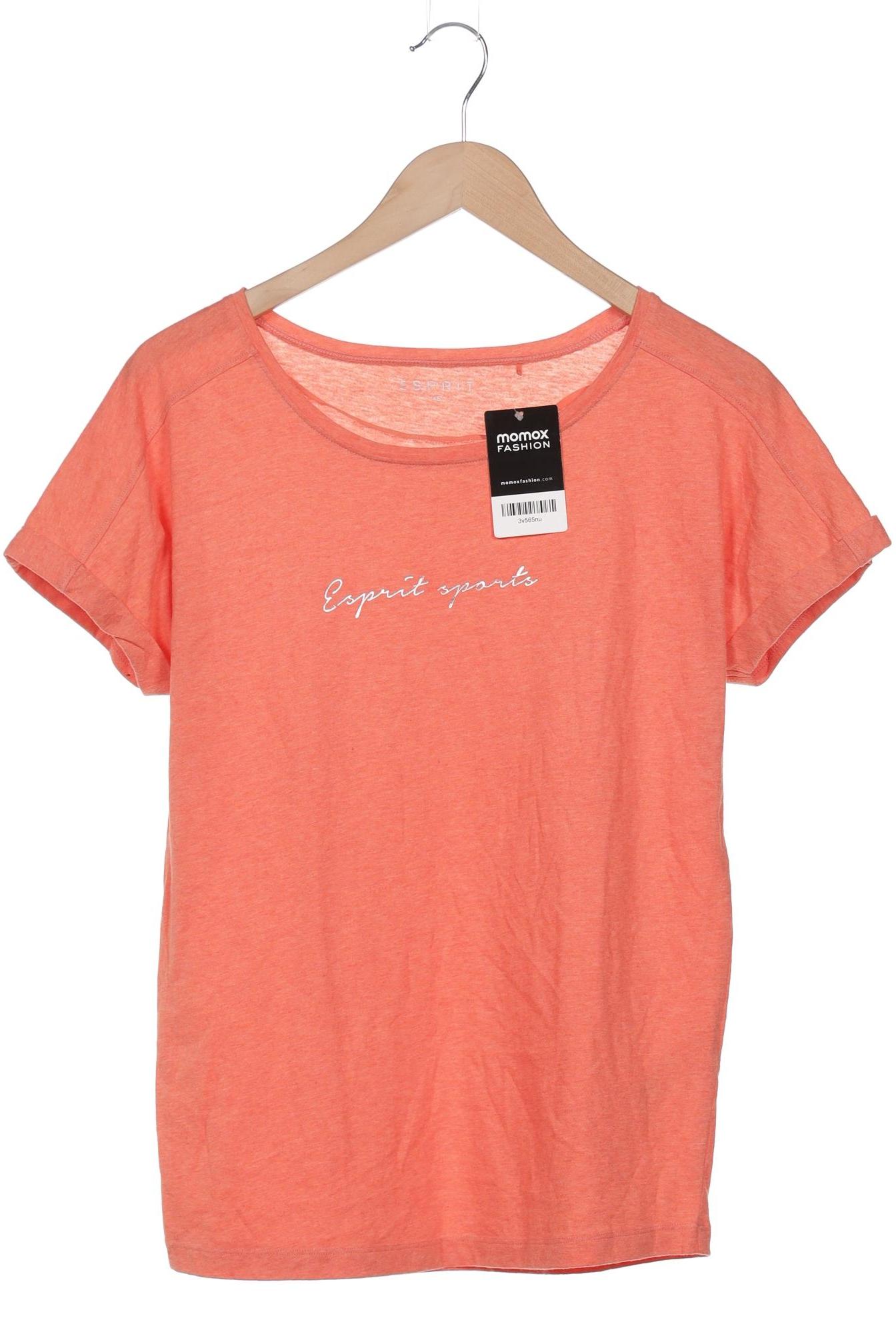 

Esprit Damen T-Shirt, orange, Gr. 34