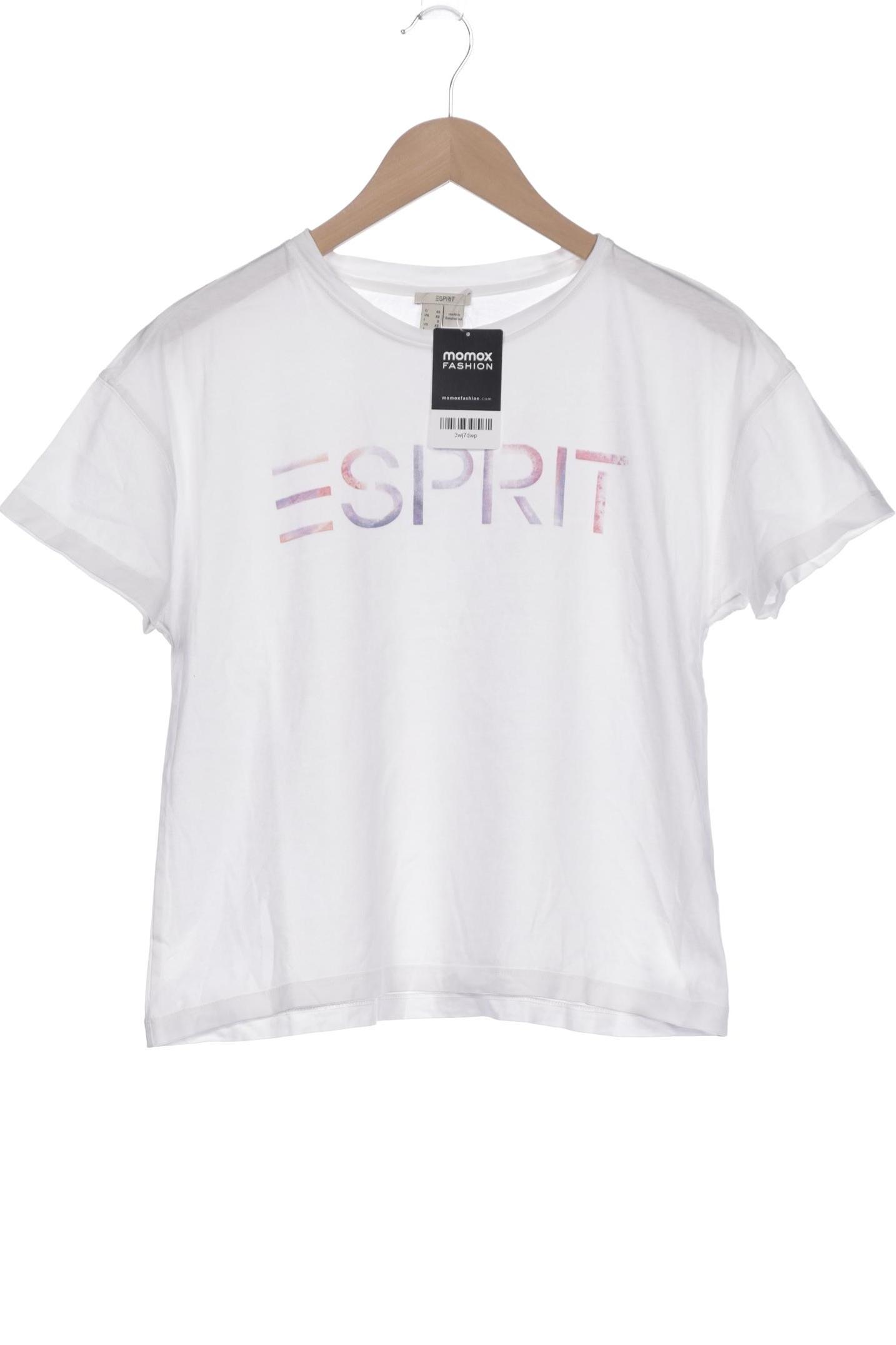 

Esprit Damen T-Shirt, weiß, Gr. 34