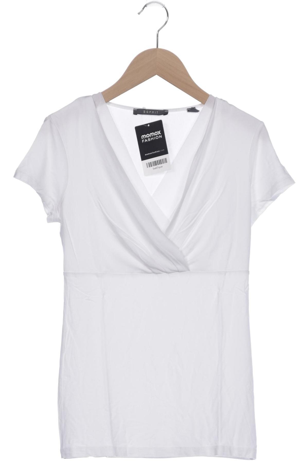 

Esprit Damen T-Shirt, weiß, Gr. 34
