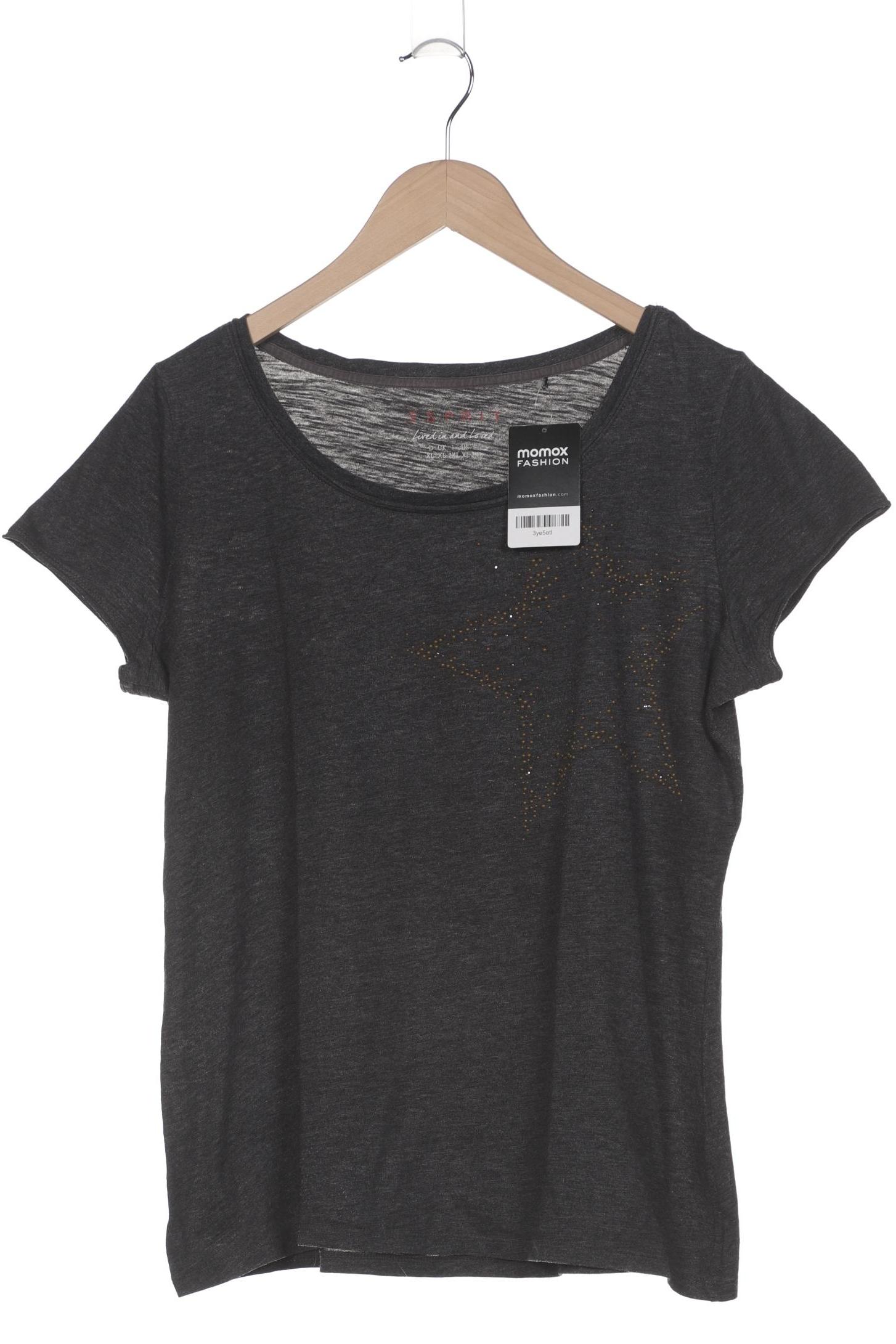 

Esprit Damen T-Shirt, grau, Gr. 44