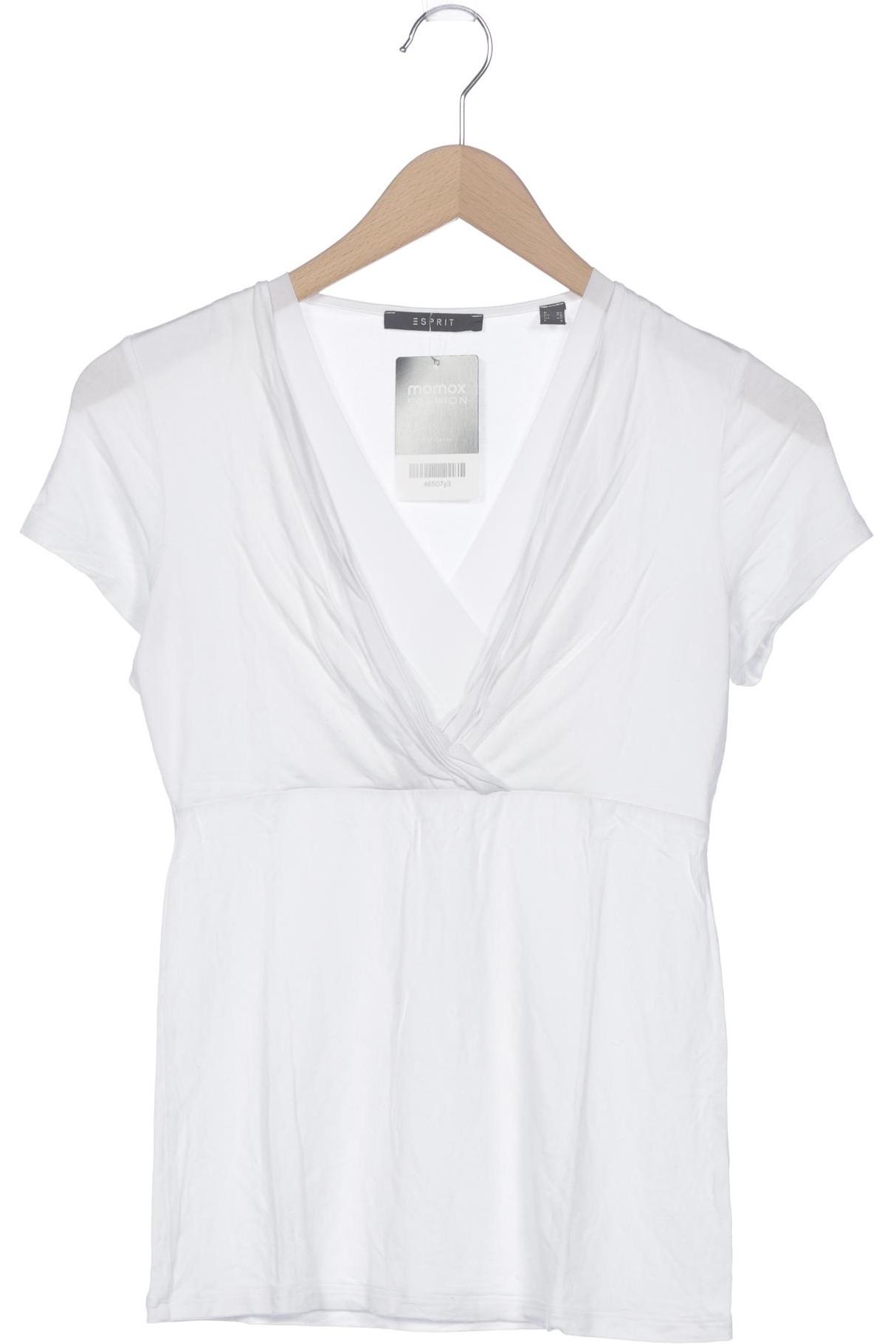 

Esprit Damen T-Shirt, weiß, Gr. 34