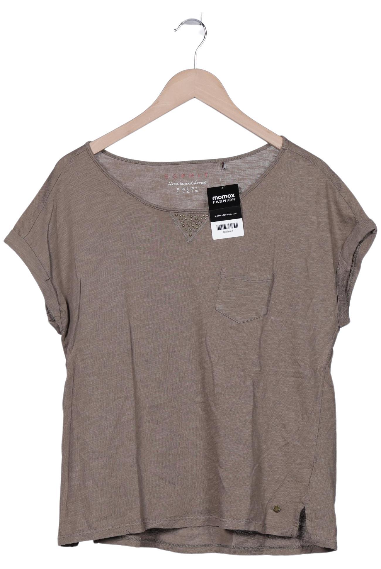 

Esprit Damen T-Shirt, braun, Gr. 42