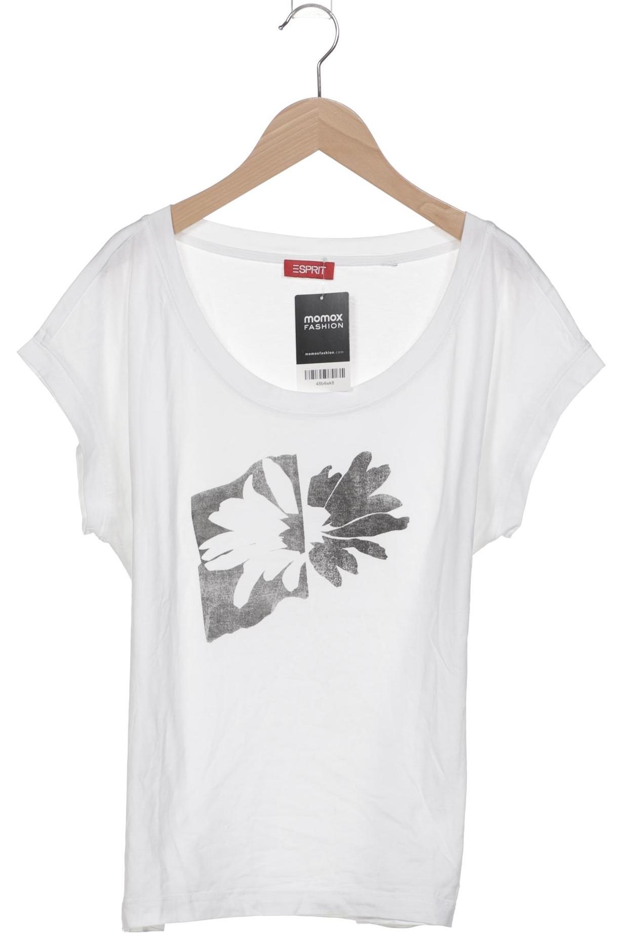 

Esprit Damen T-Shirt, weiß, Gr. 44