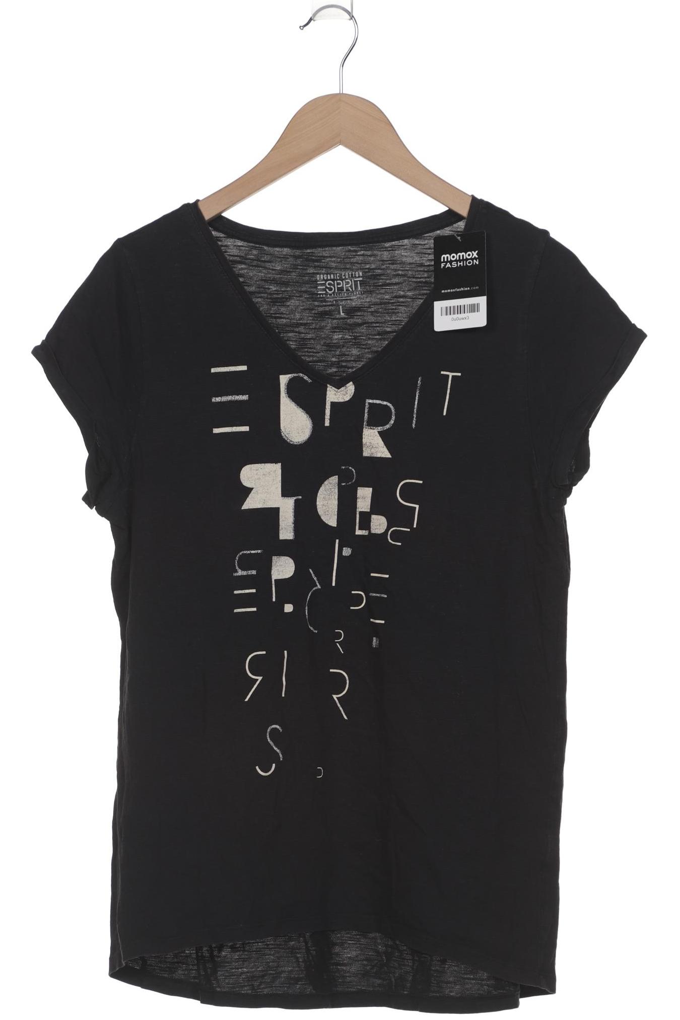 

Esprit Damen T-Shirt, schwarz, Gr. 42