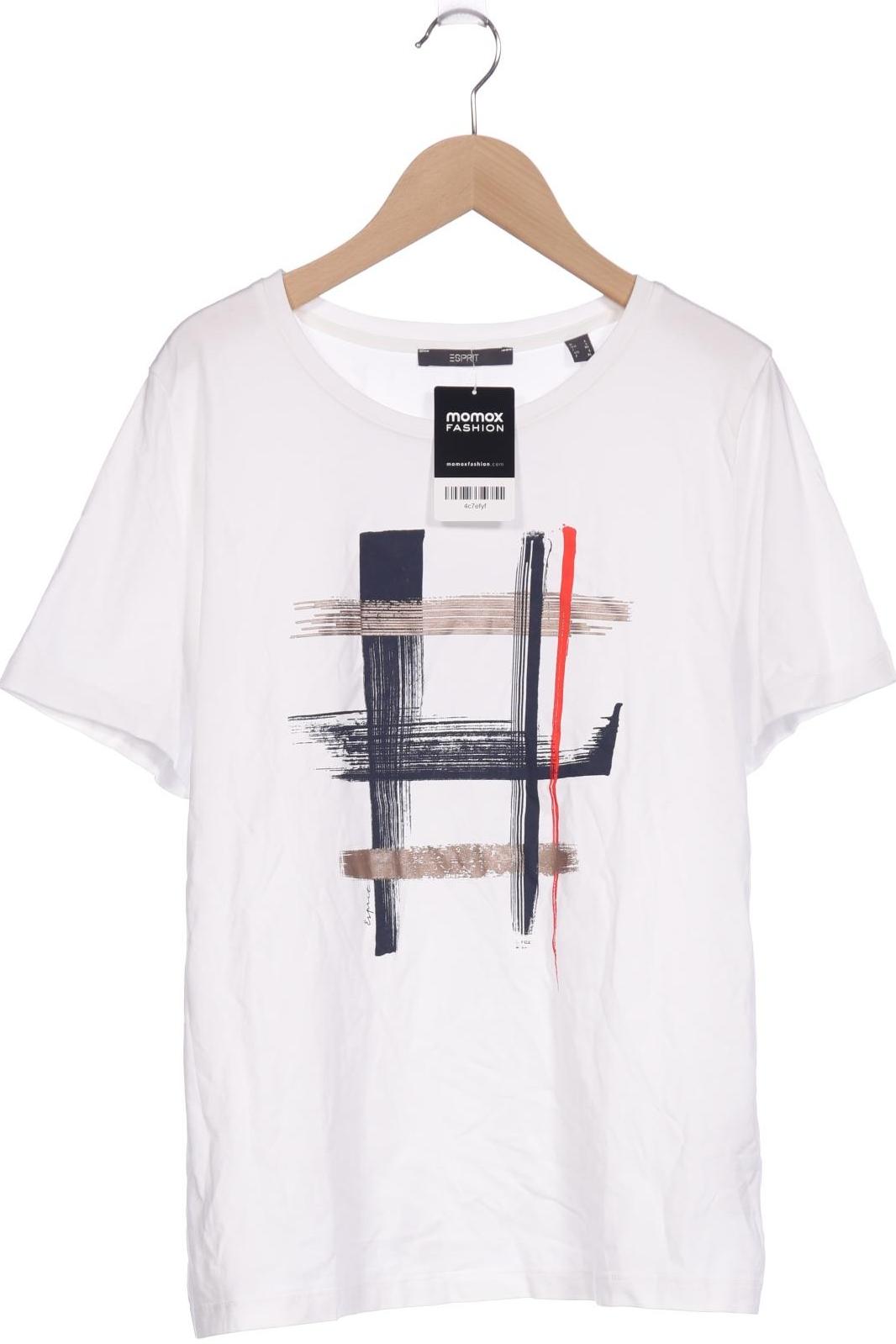 

Esprit Damen T-Shirt, weiß, Gr. 42