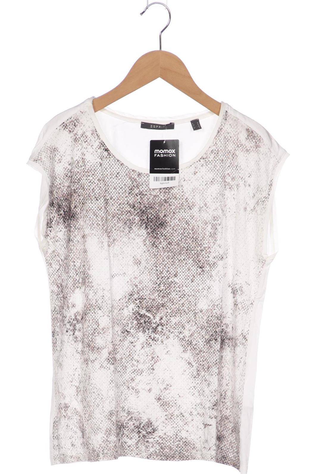 

Esprit Damen T-Shirt, weiß, Gr. 38