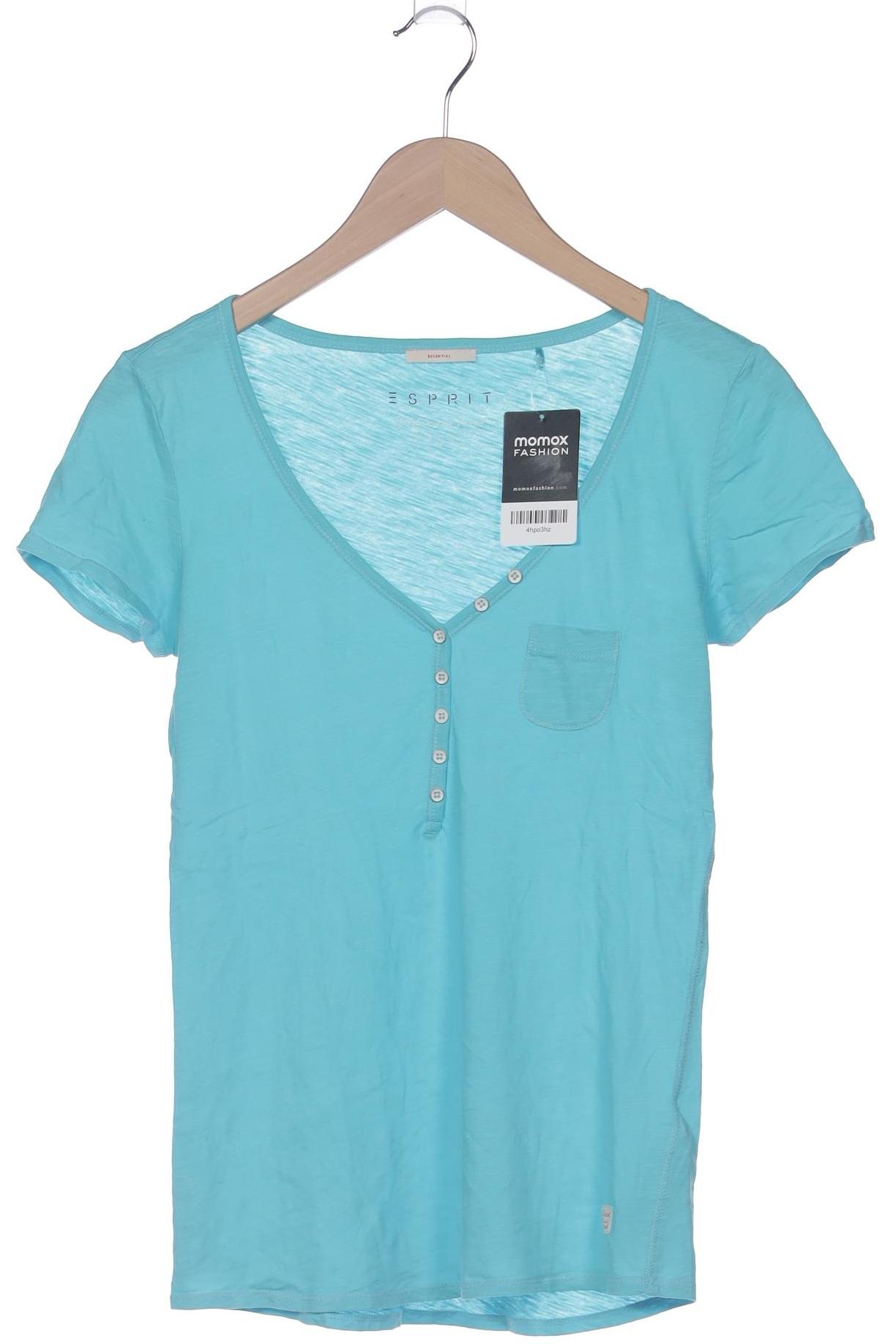

Esprit Damen T-Shirt, blau, Gr. 36